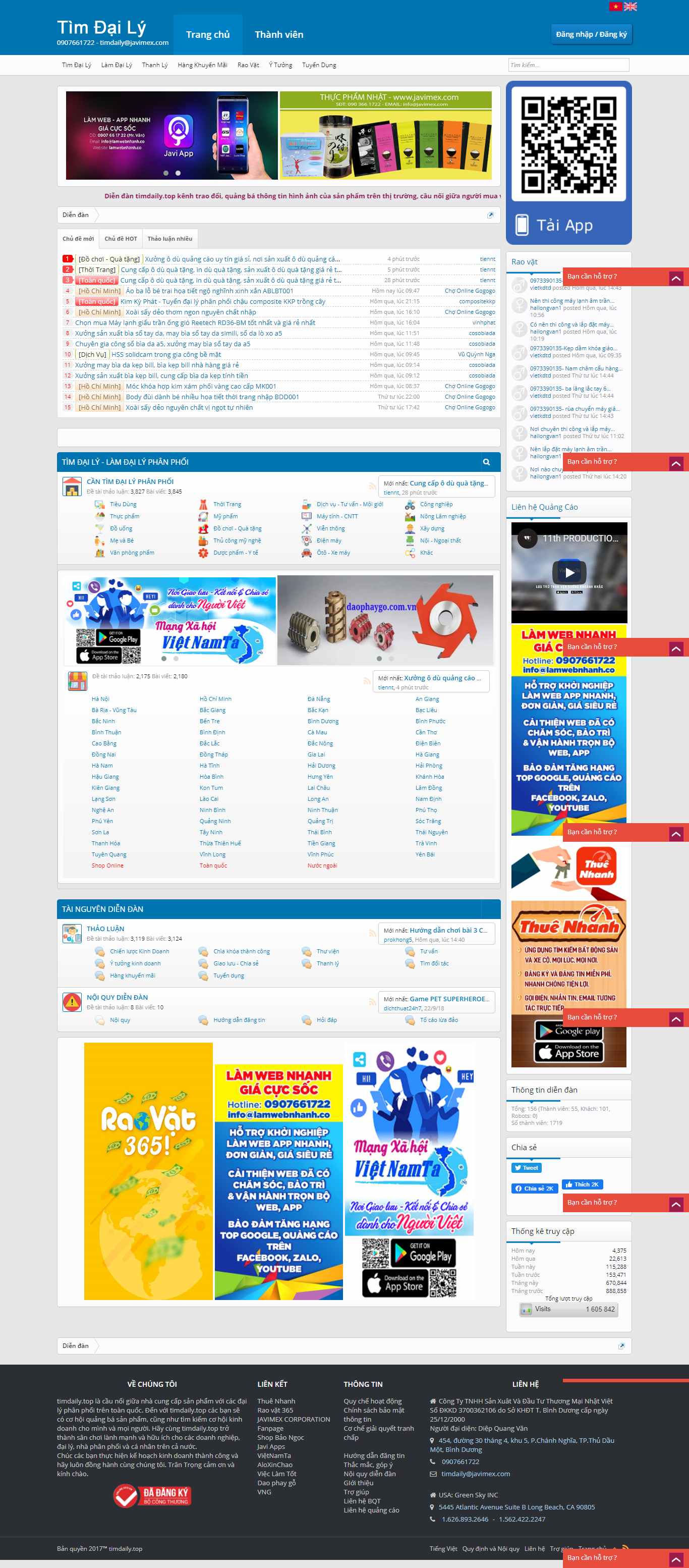 Thiết kế Web tatthanh timdaily.top
