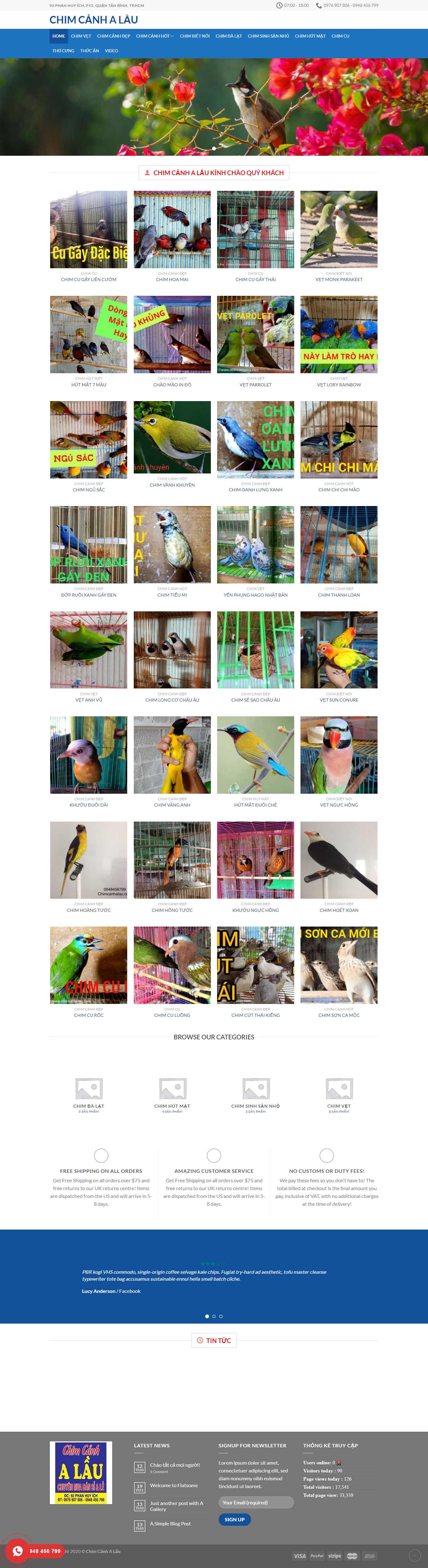 Thiết kế Web tatthanh chimcanhalau.com