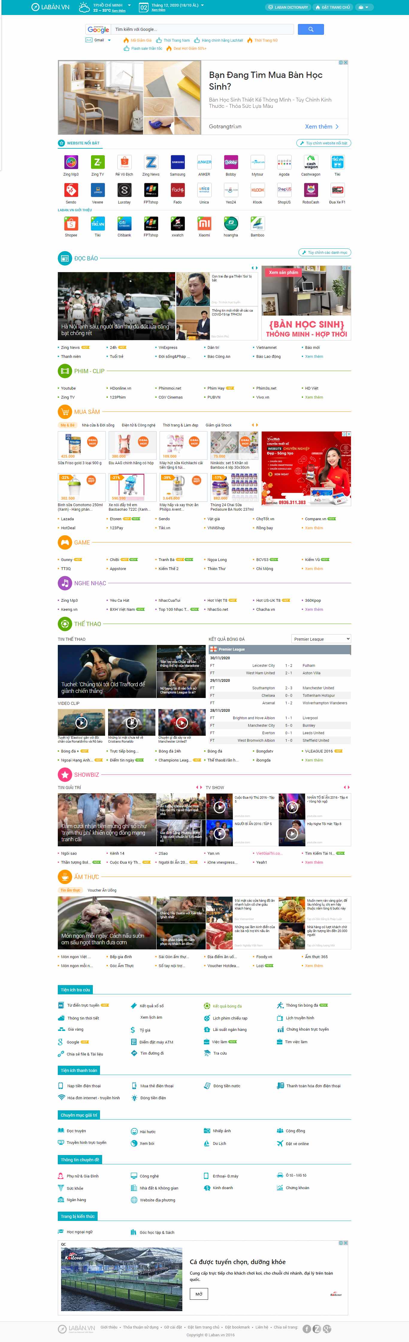 Thiết kế Web bán, chia sẻ tài liệu trực tuyến laban.vn