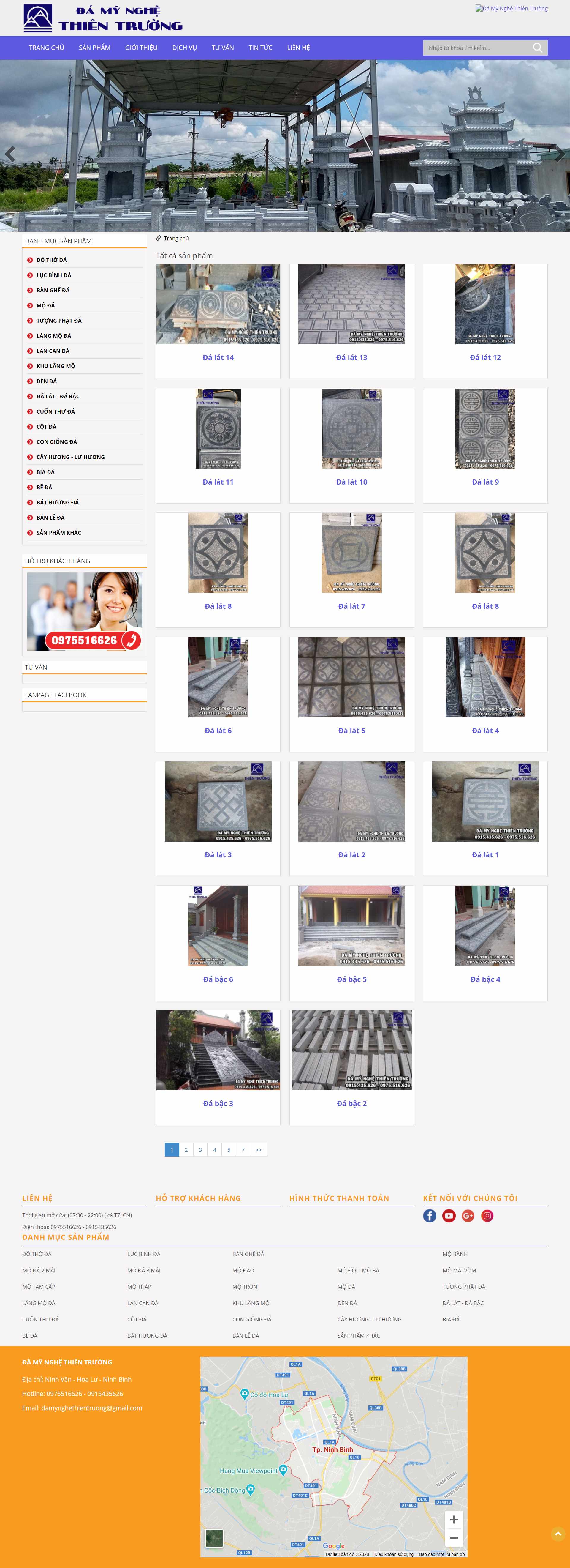 Thiết kế Web đá mỹ nghệ damynghethientruong.com