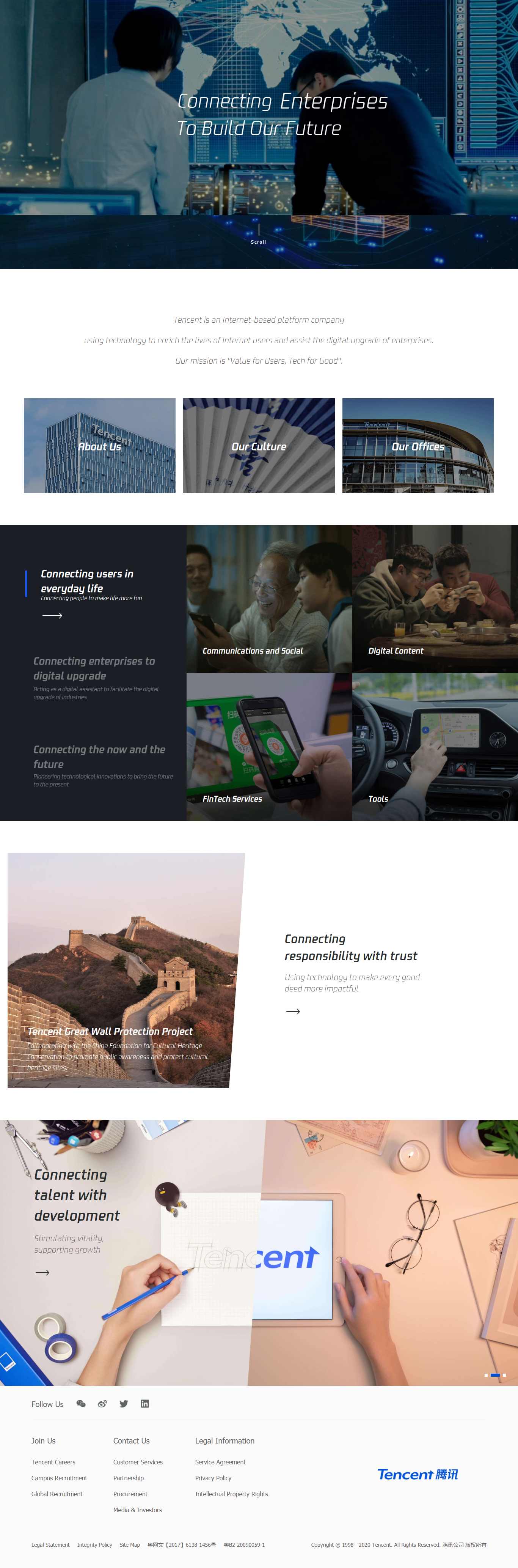 Thiết kế Web chuyên nghiệp tencent.com