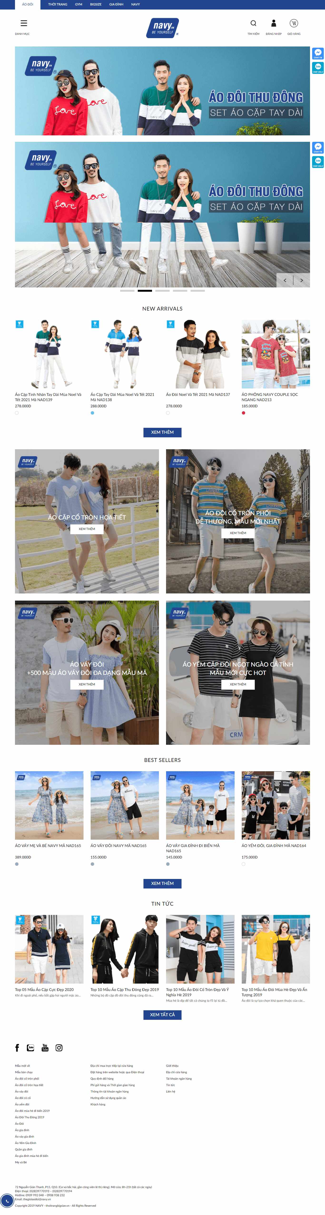 Thiết kế Web dịch vụ thegioiaodoi.vn