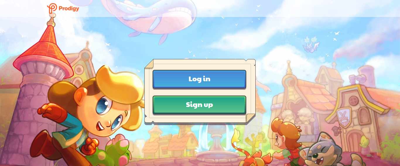 Thiết kế Web game sso.prodigygame.com