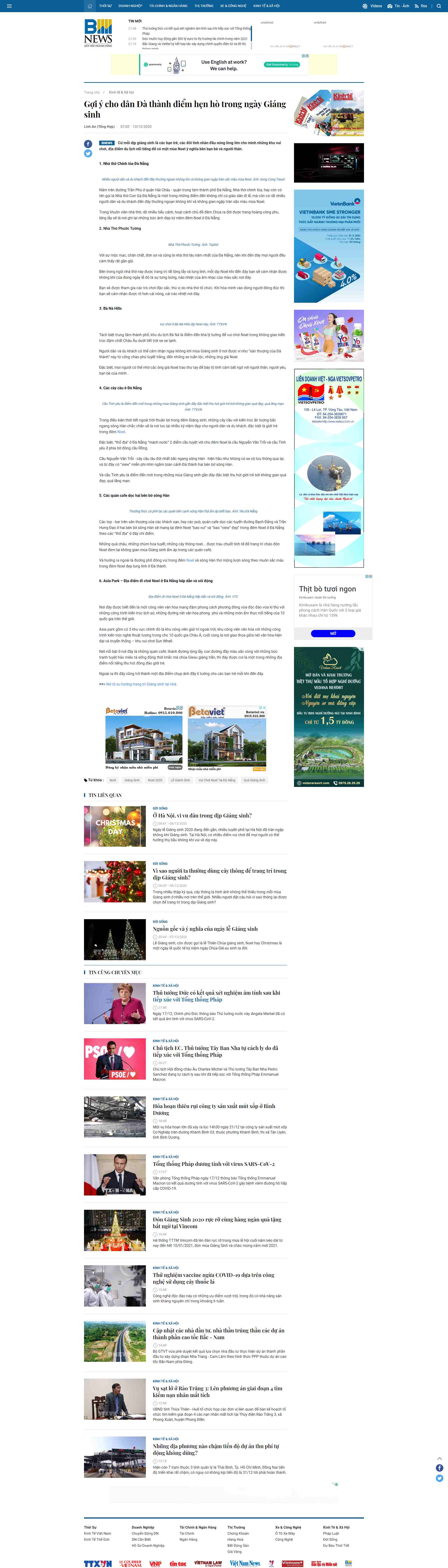 Thiết kế Web hẹn hò bnews.vn