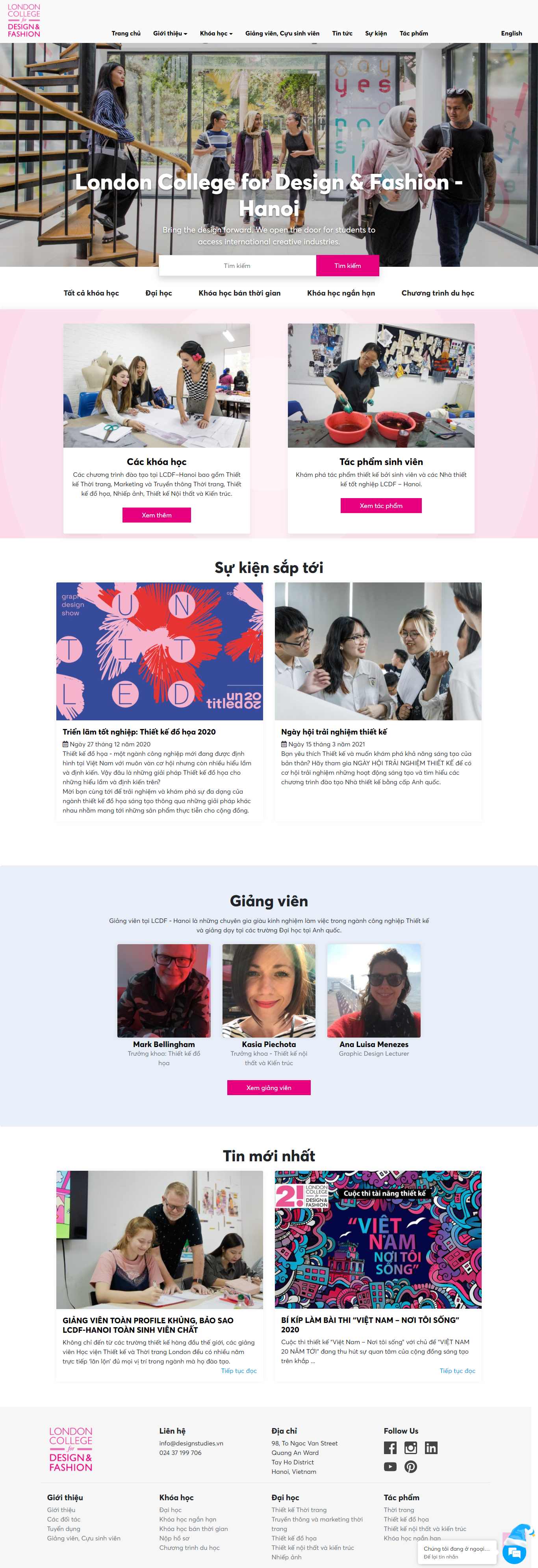 Thiết kế Web thiết kế thời trang designstudies.vn