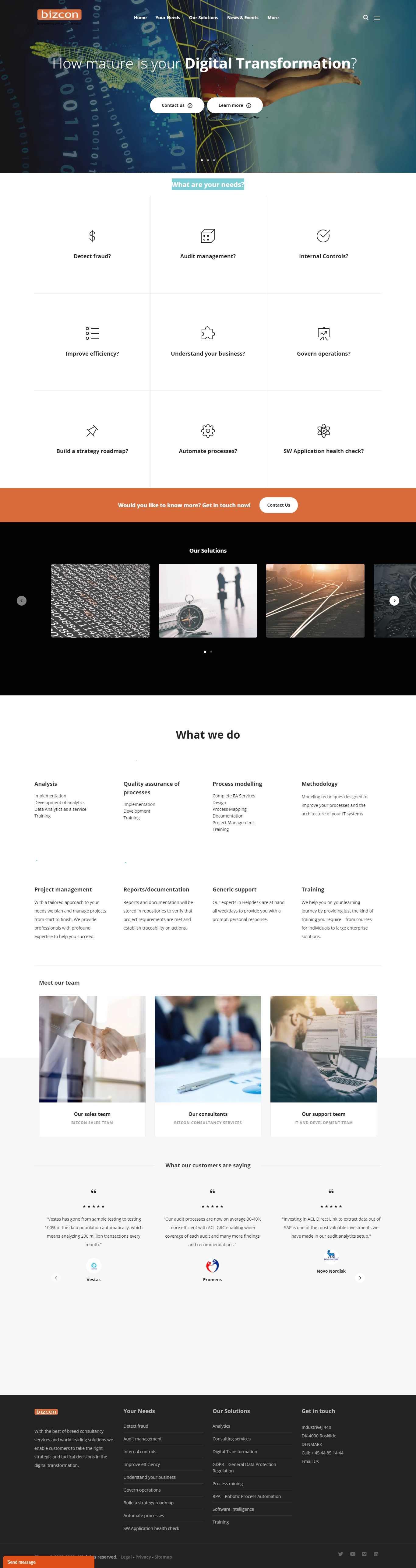Thiết kế Web cao cấp bizcon.dk