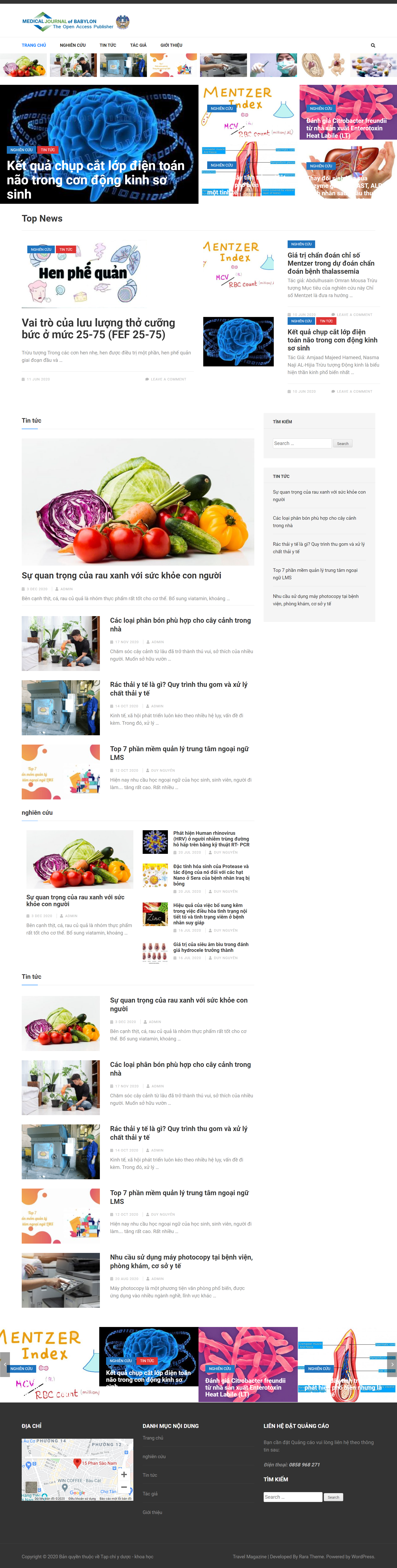 Thiết kế Web y tế medicaljb.com