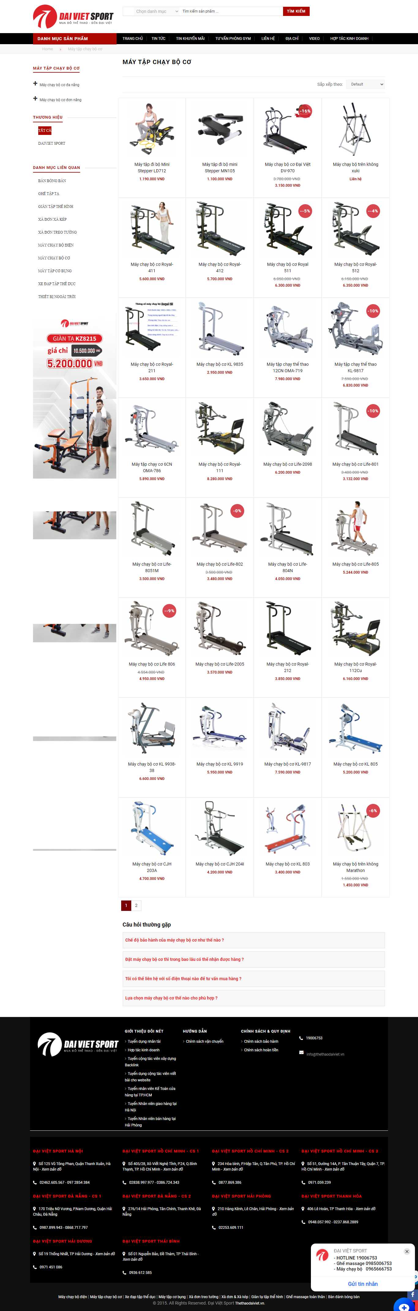 Thiết kế Web load nhanh thethaodaiviet.vn