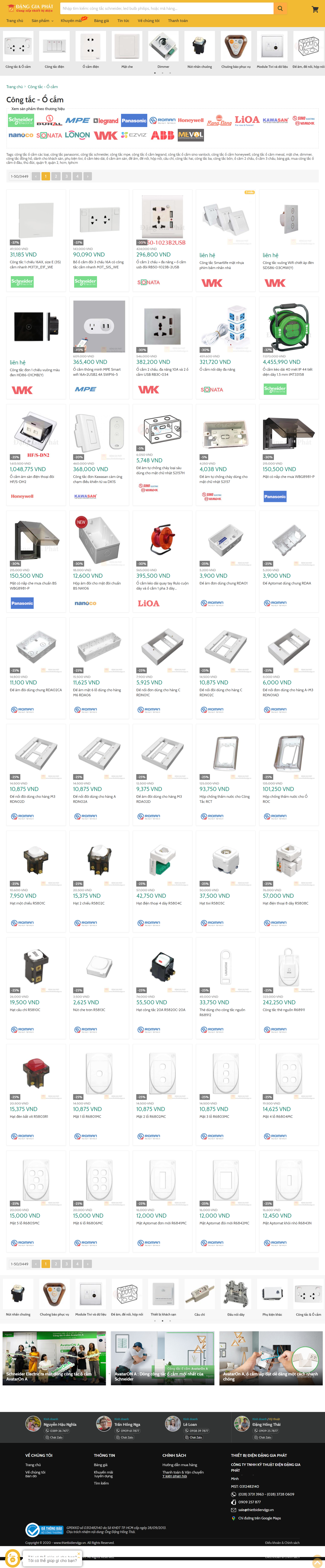 Thiết kế Web wordpress thietbidiendgp.vn