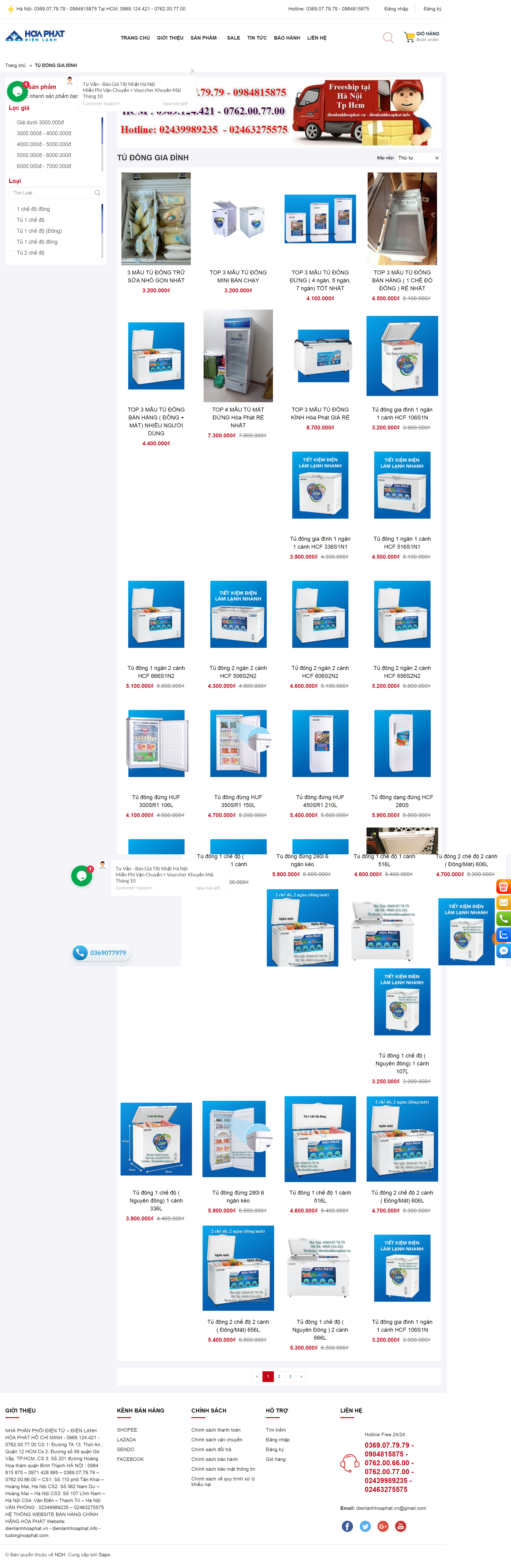 Thiết kế Web wordpress dienlanhhoaphat.vn