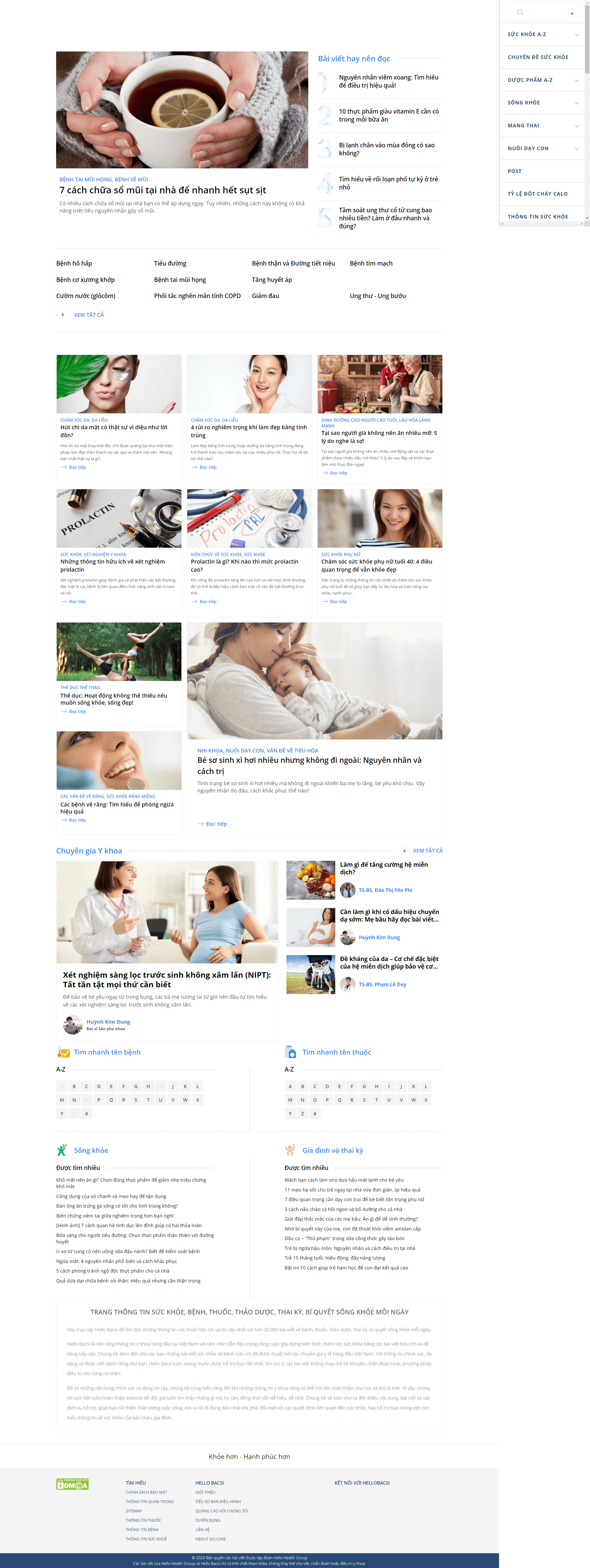 Thiết kế Web siêu việt hellobacsi.com