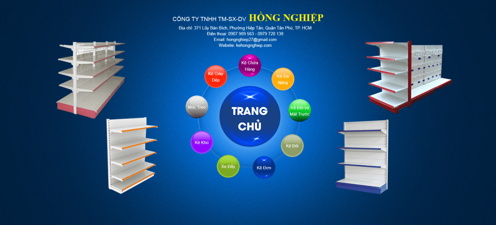 Thiết kế Web siêu tốc kehongnghiep.com