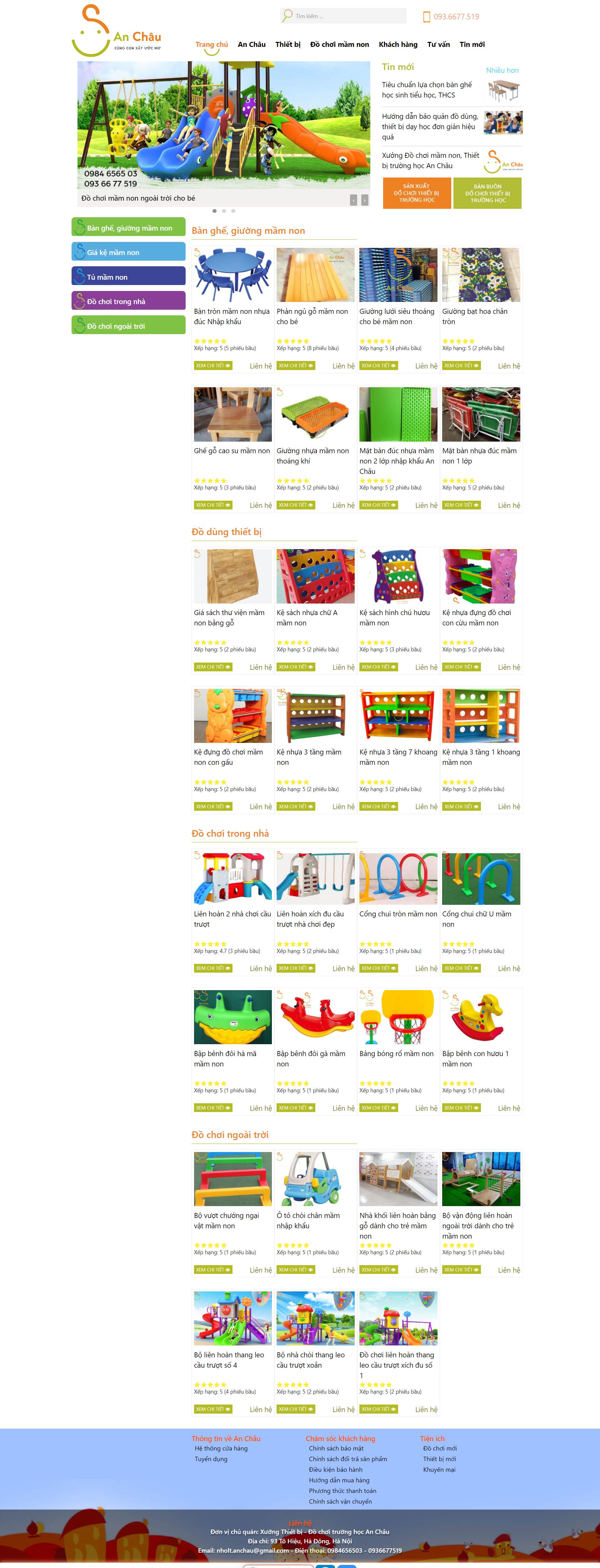 Thiết kế Web tối ưu seo dochoithietbi.com