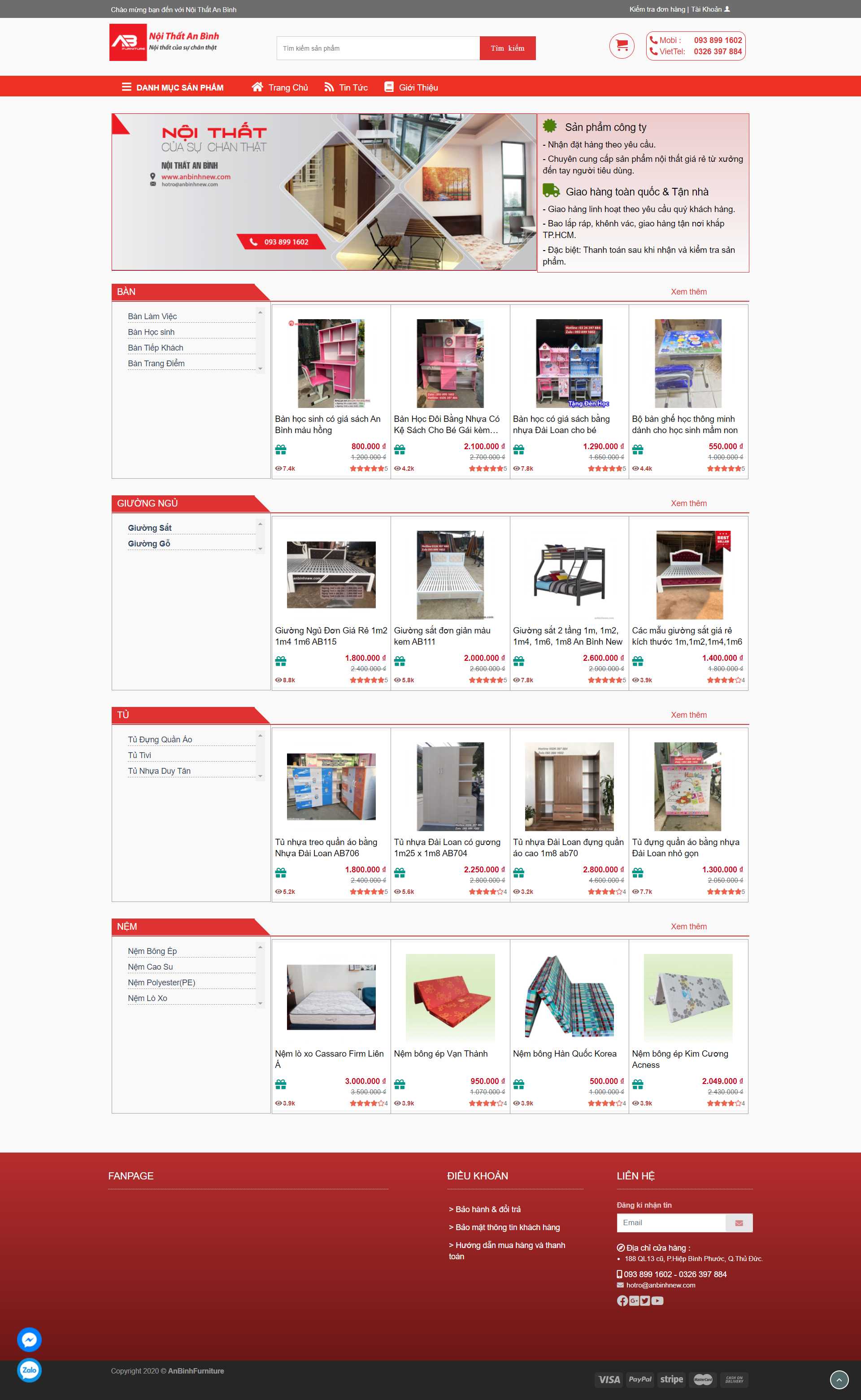 Thiết kế Web tối ưu seo anbinhnew.com