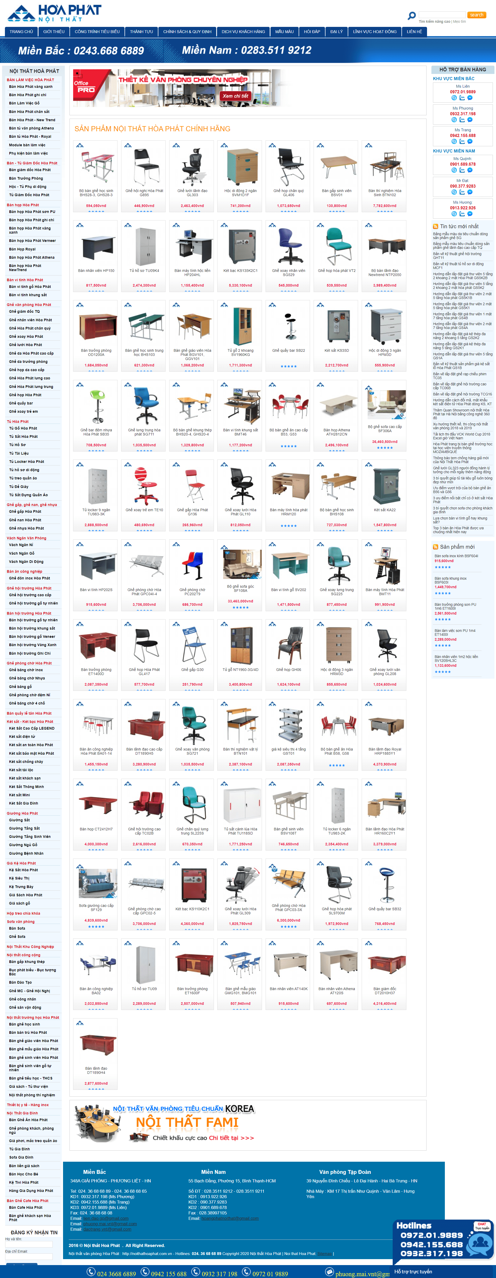 Thiết kế Web startup noithathoaphat.com.vn