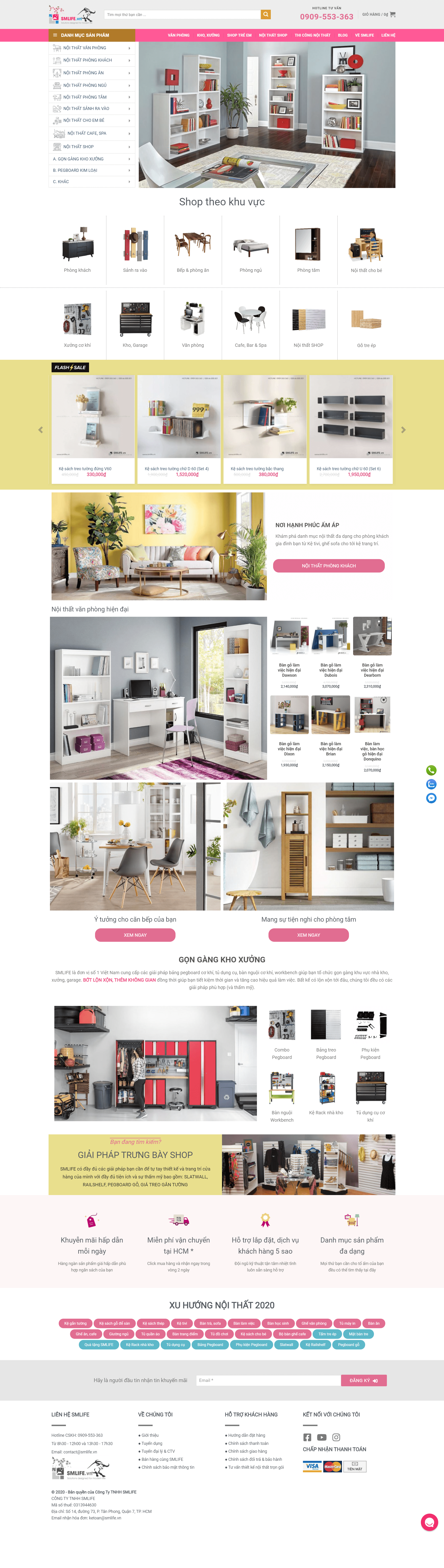 Thiết kế Web startup smlife.vn