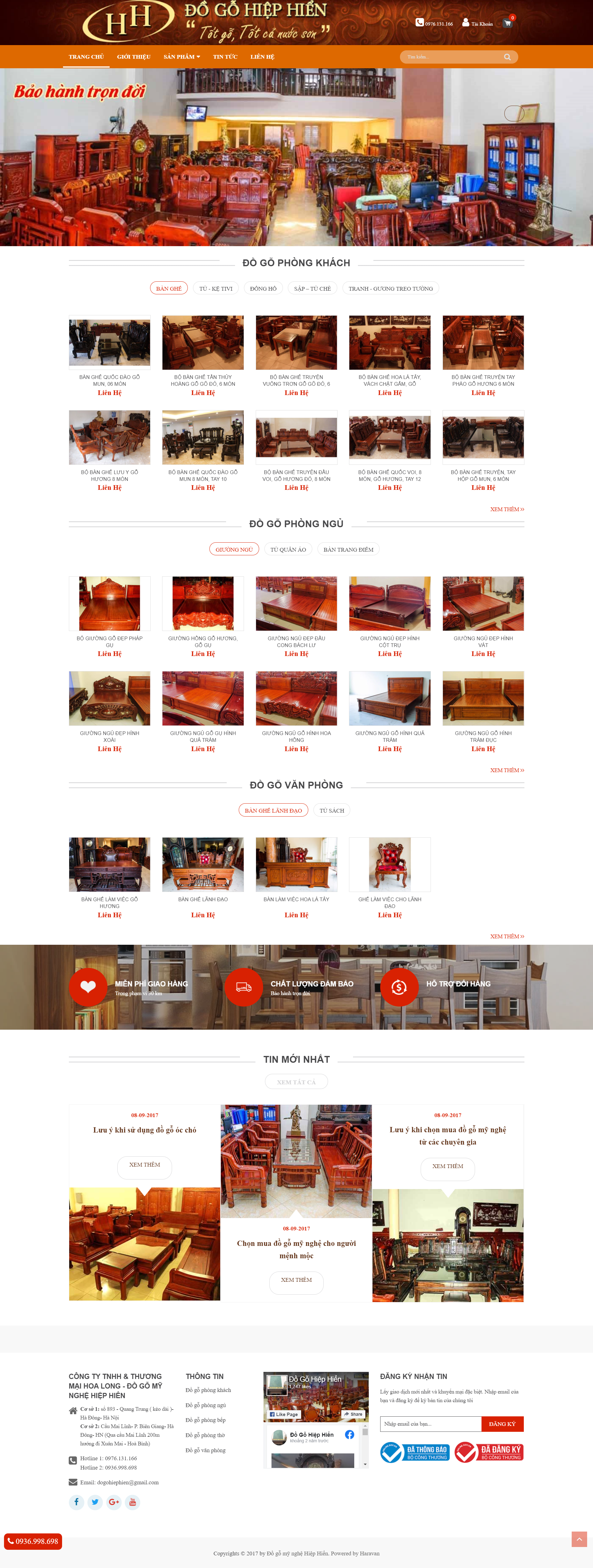 Thiết kế Web đống đa dogohiephien.com