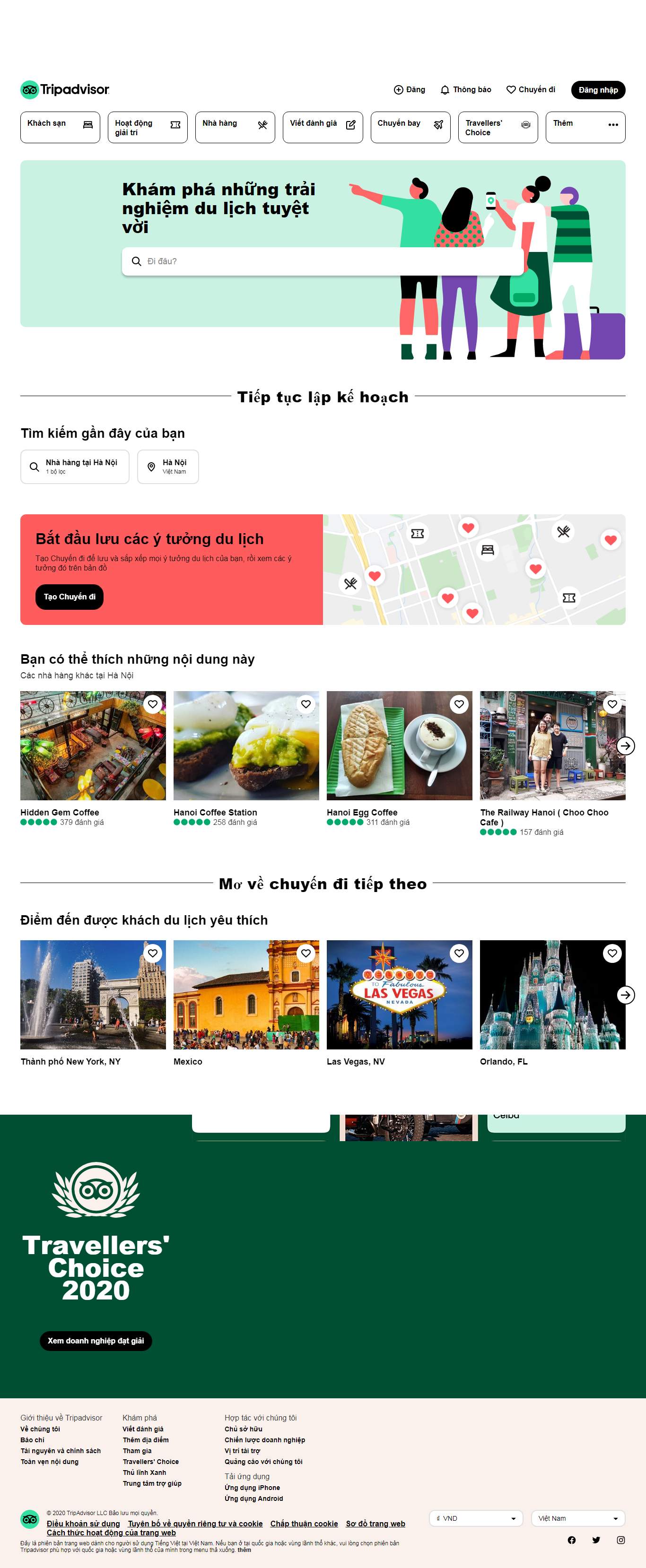 Thiết kế Web huyện gia lâm tripadvisor.com.vn