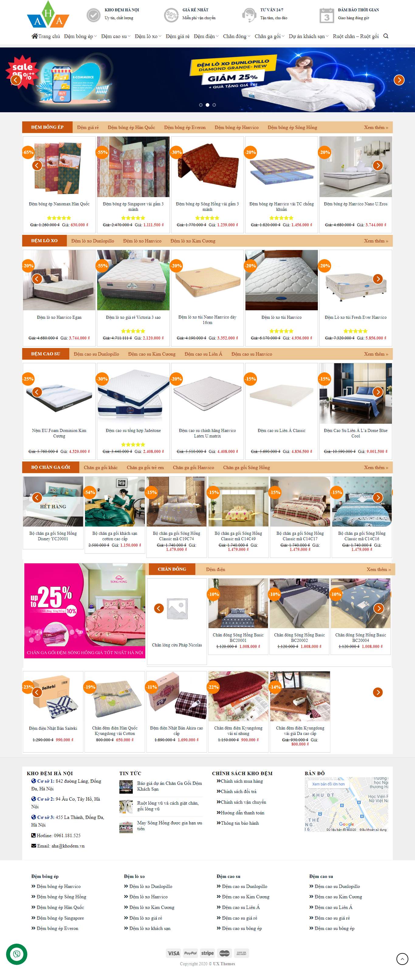 Thiết kế Web quận nam từ liêm khodemhanoi.vn