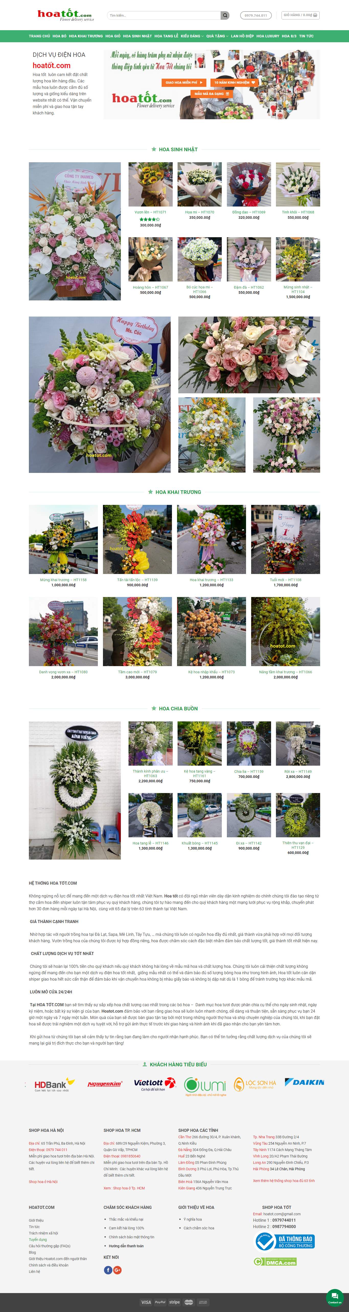 Thiết kế Web huyện mê linh hoatot.com