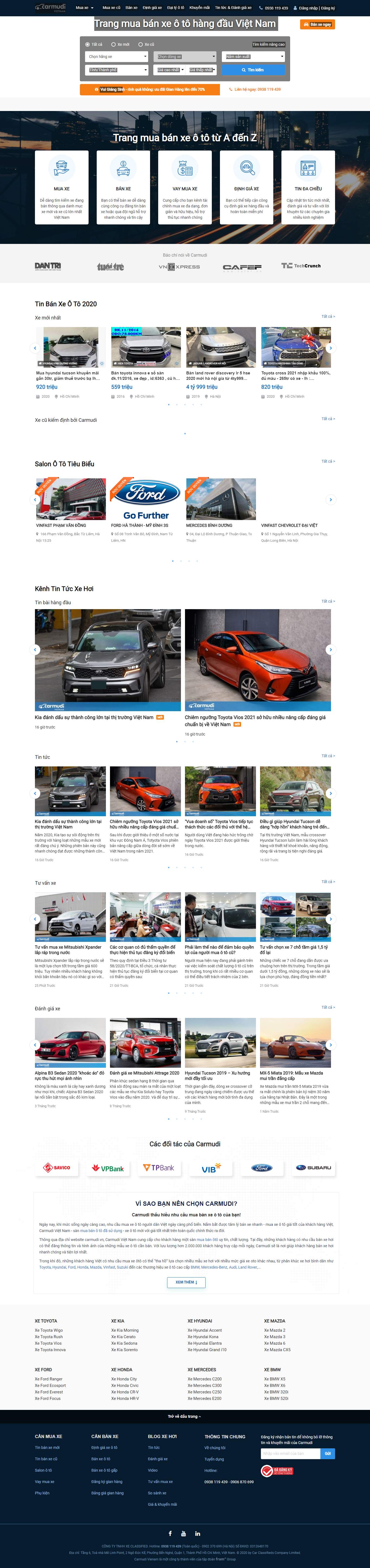 Thiết kế Web quận hà Đông carmudi.vn