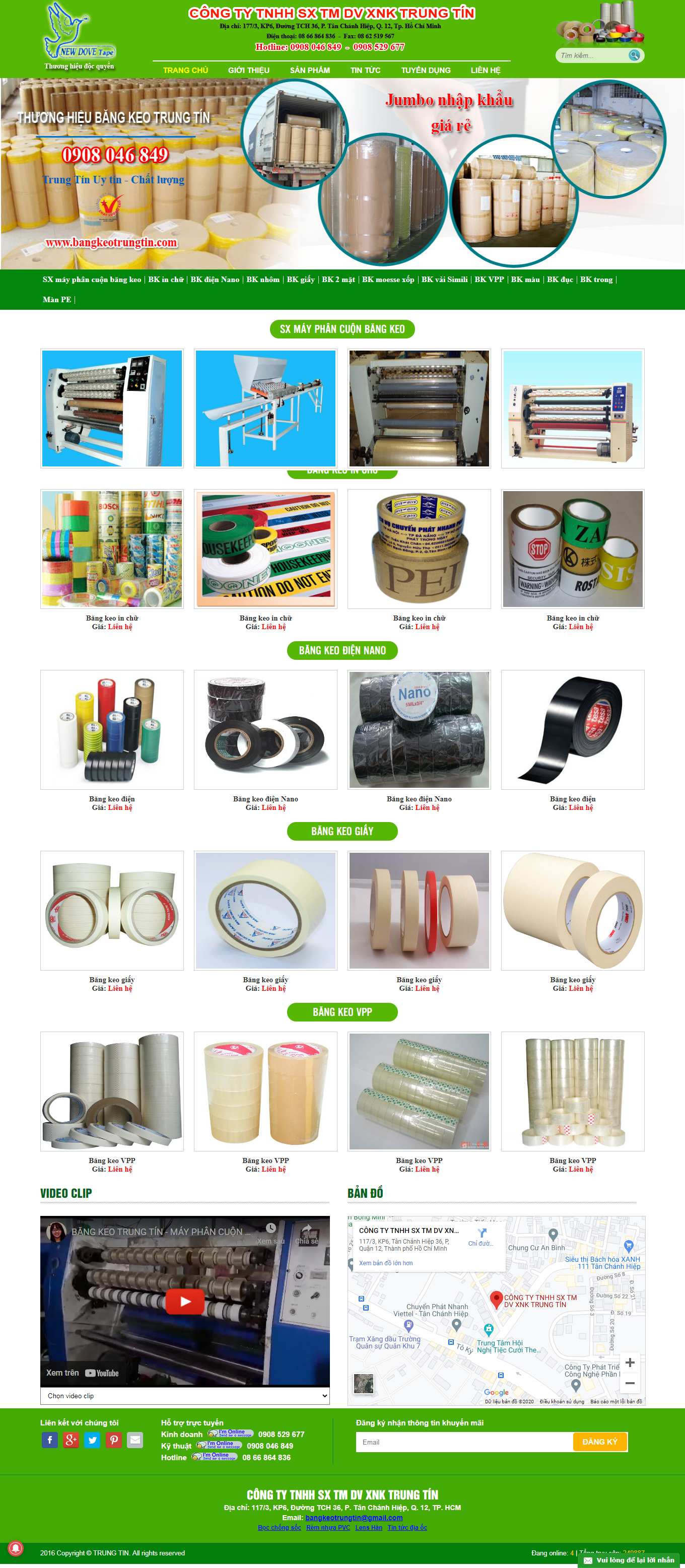 Thiết kế Web huyện phúc thọ bangkeotrungtin.com