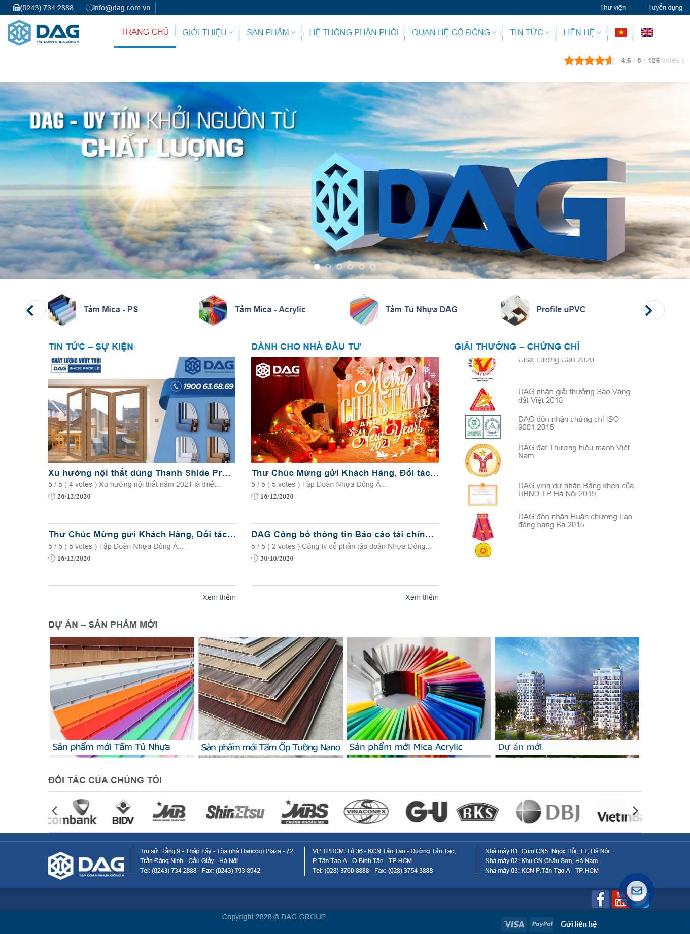 Thiết kế Web huyện phú xuyên dag.com.vn