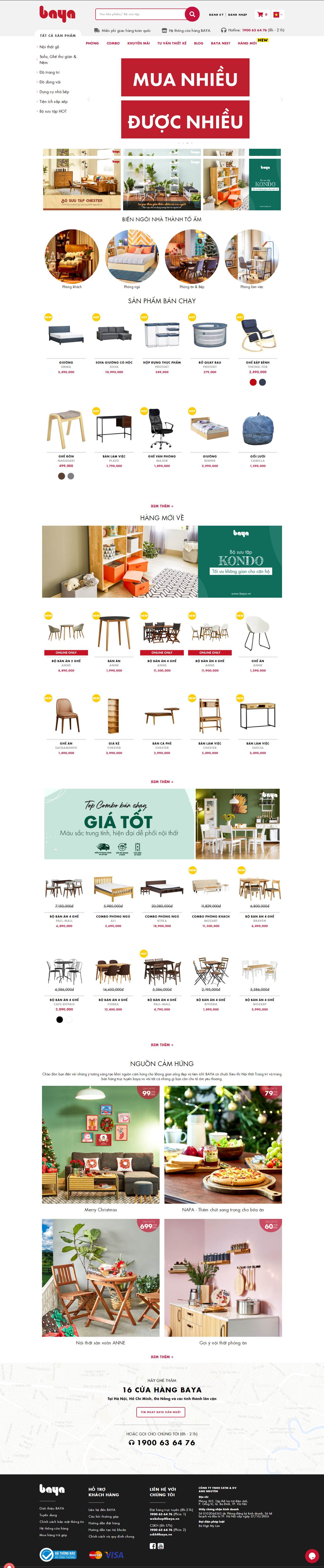 Thiết kế Web huyện chương mỹ baya.vn