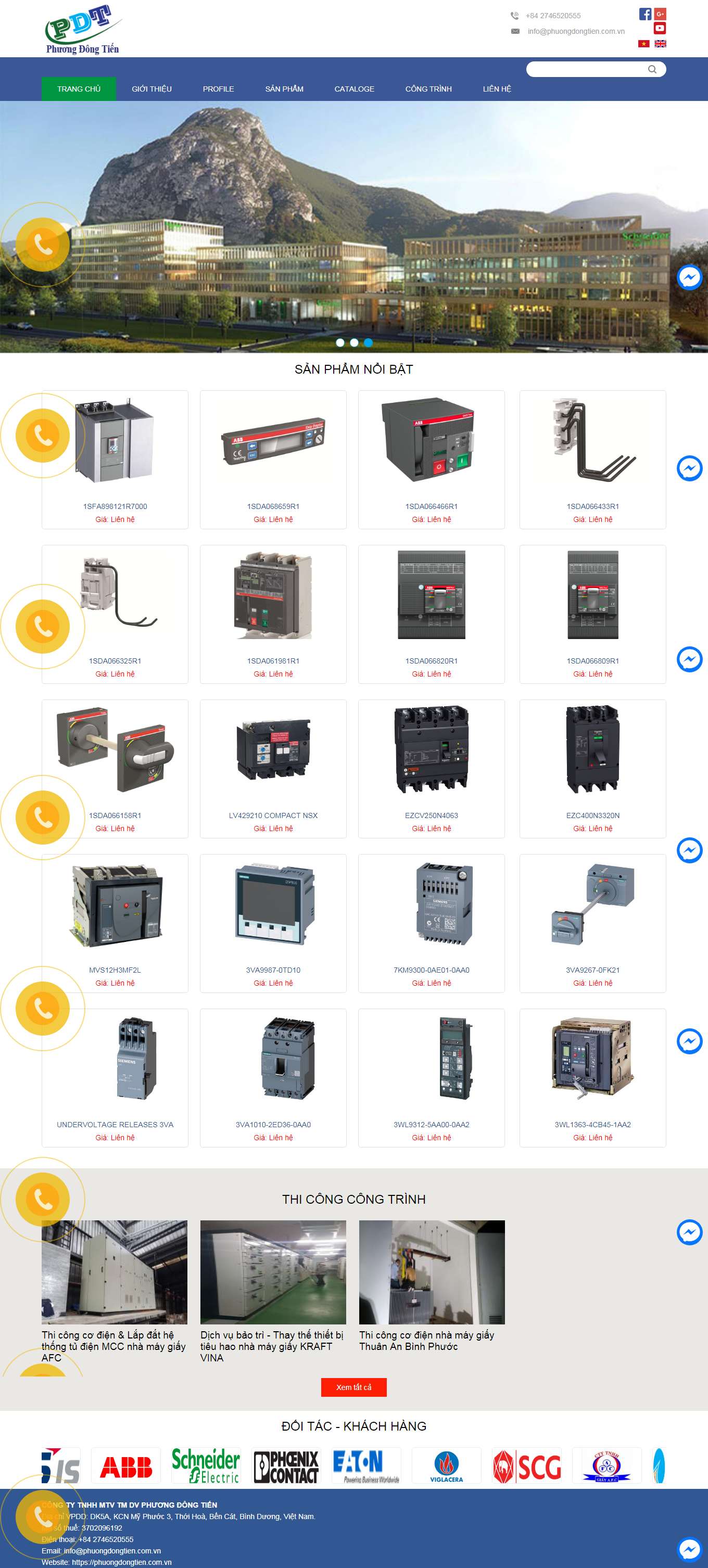 Thiết kế Web bạc liêu phuongdongtien.com.vn