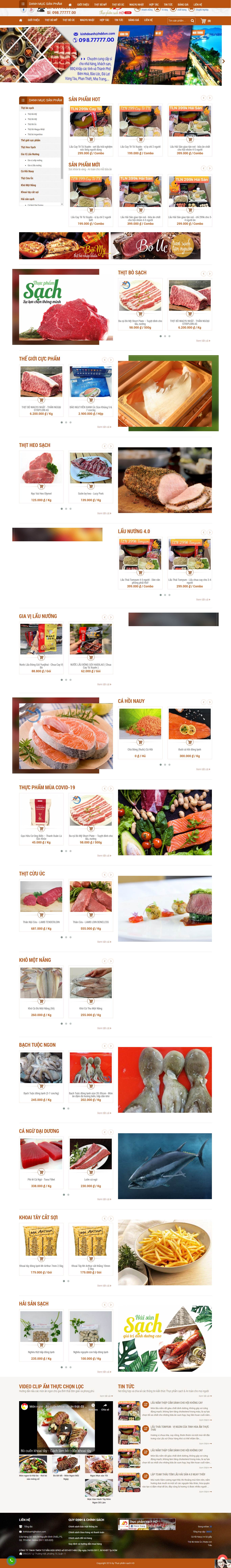 Thiết kế Web huyện mỹ Đức thucphamsachhd.com
