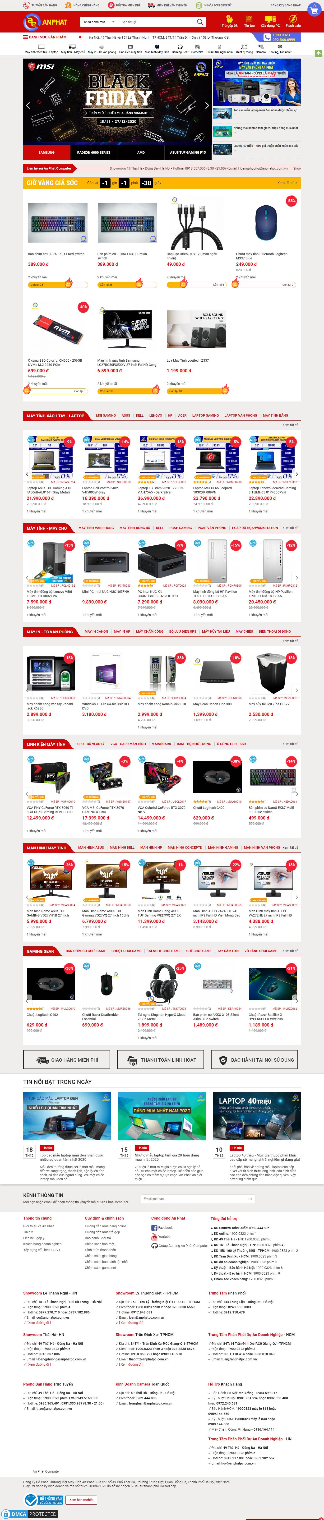 Thiết kế Web bình thuận anphatpc.com.vn