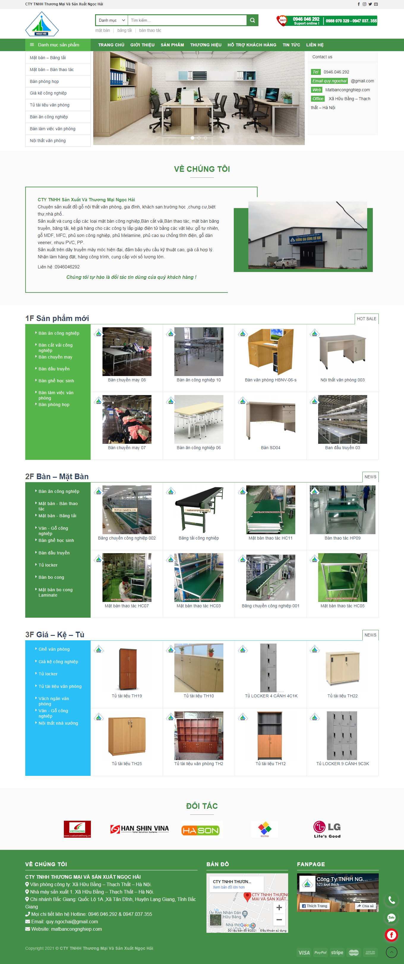 Thiết kế Web Đà nẵng matbancongnghiep.com