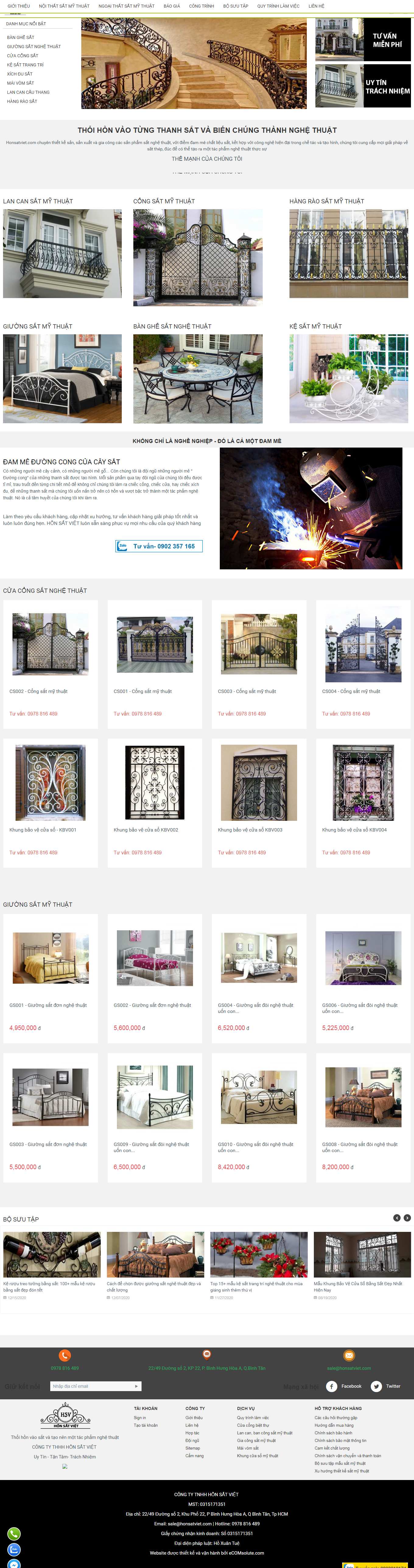 Thiết kế Web Đồng nai honsatviet.com