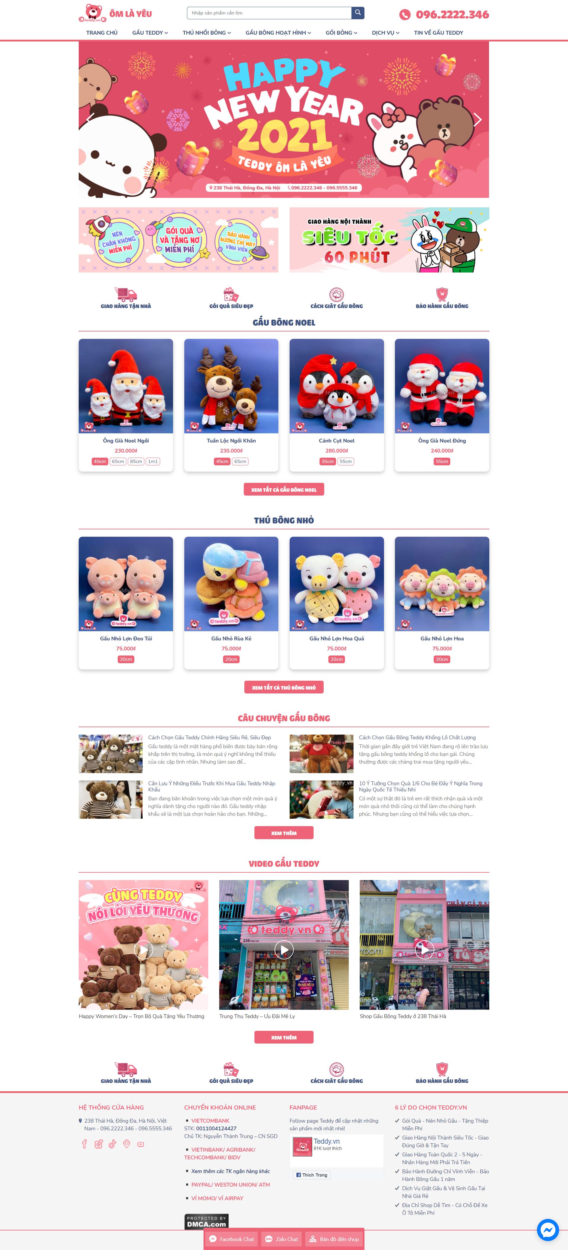 Thiết kế Web Đồng tháp teddy.vn