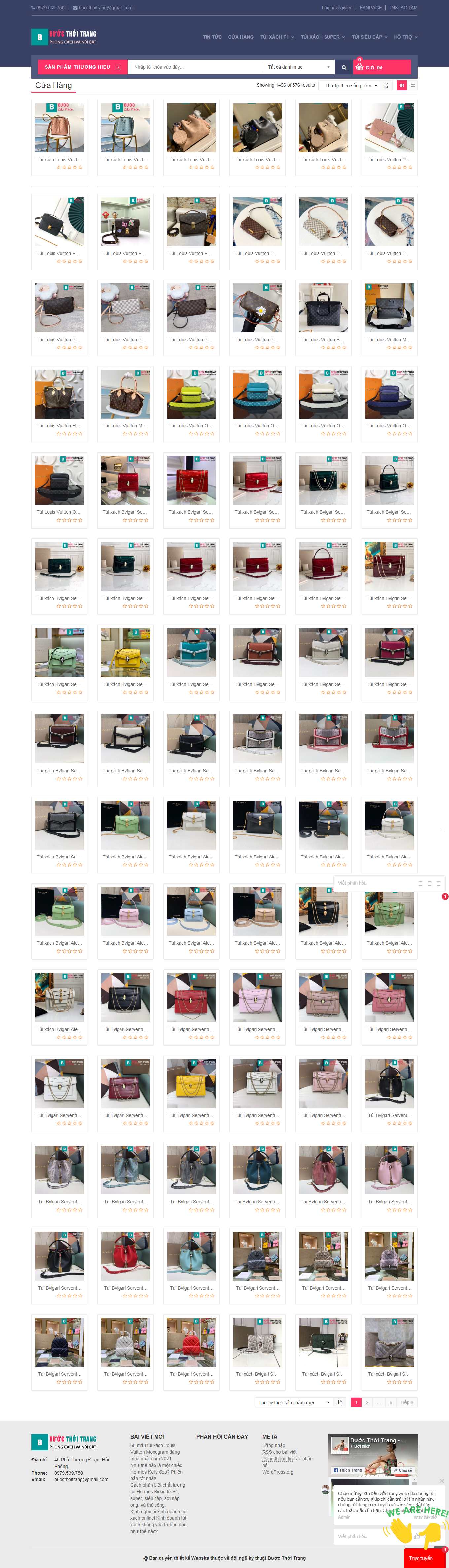 Thiết kế Web Điện biên buocthoitrang.com