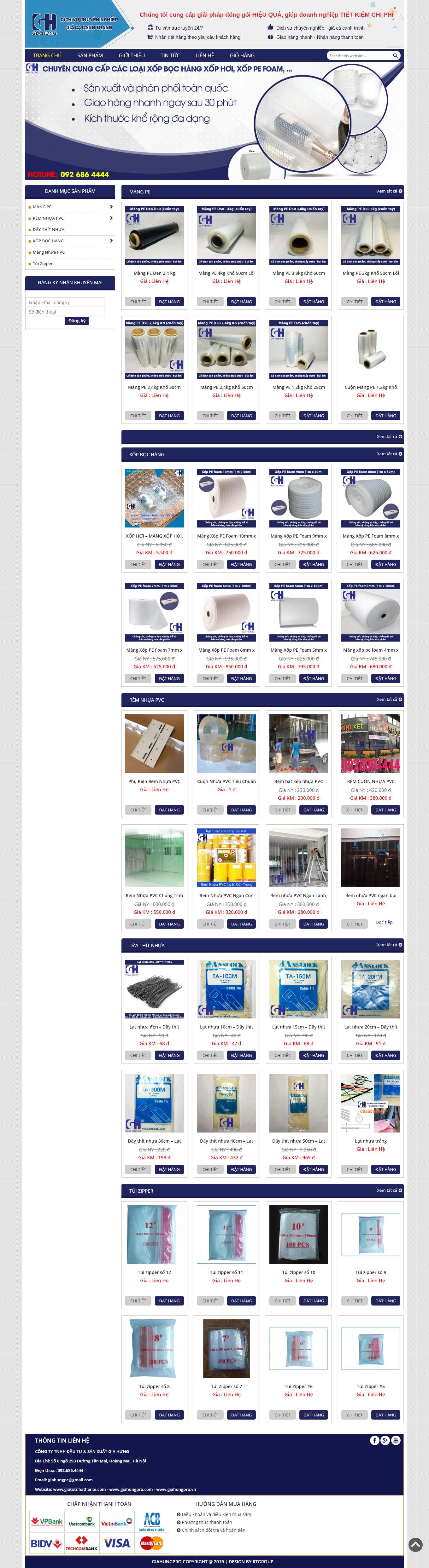 Thiết kế Web hà giang giahungpro.com