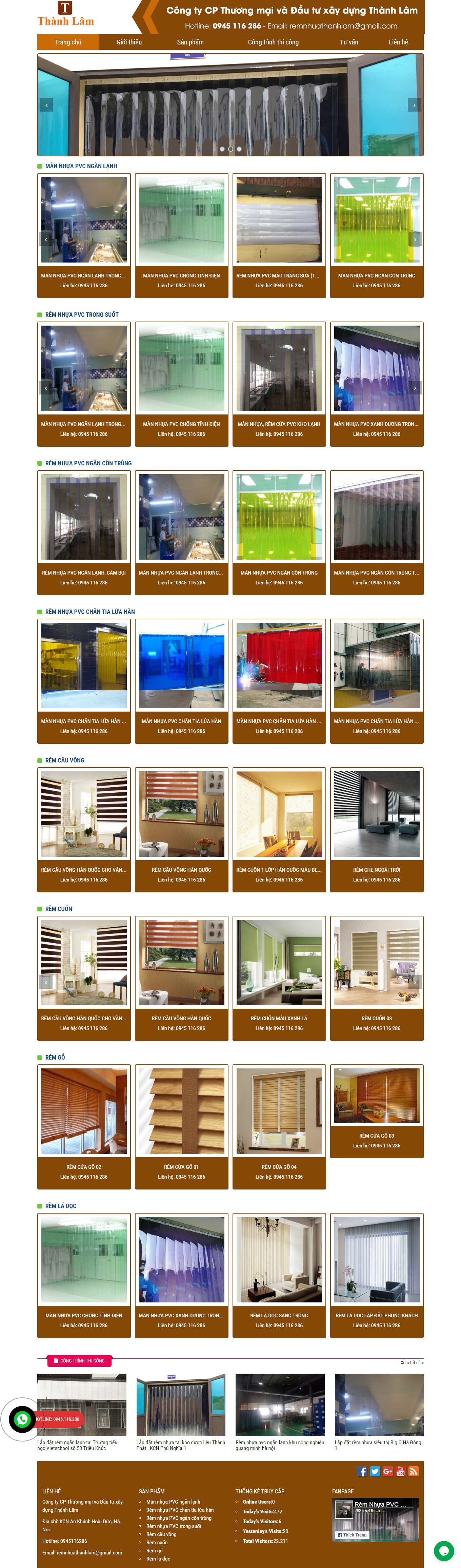 Thiết kế Web hà giang thanhlam.vn