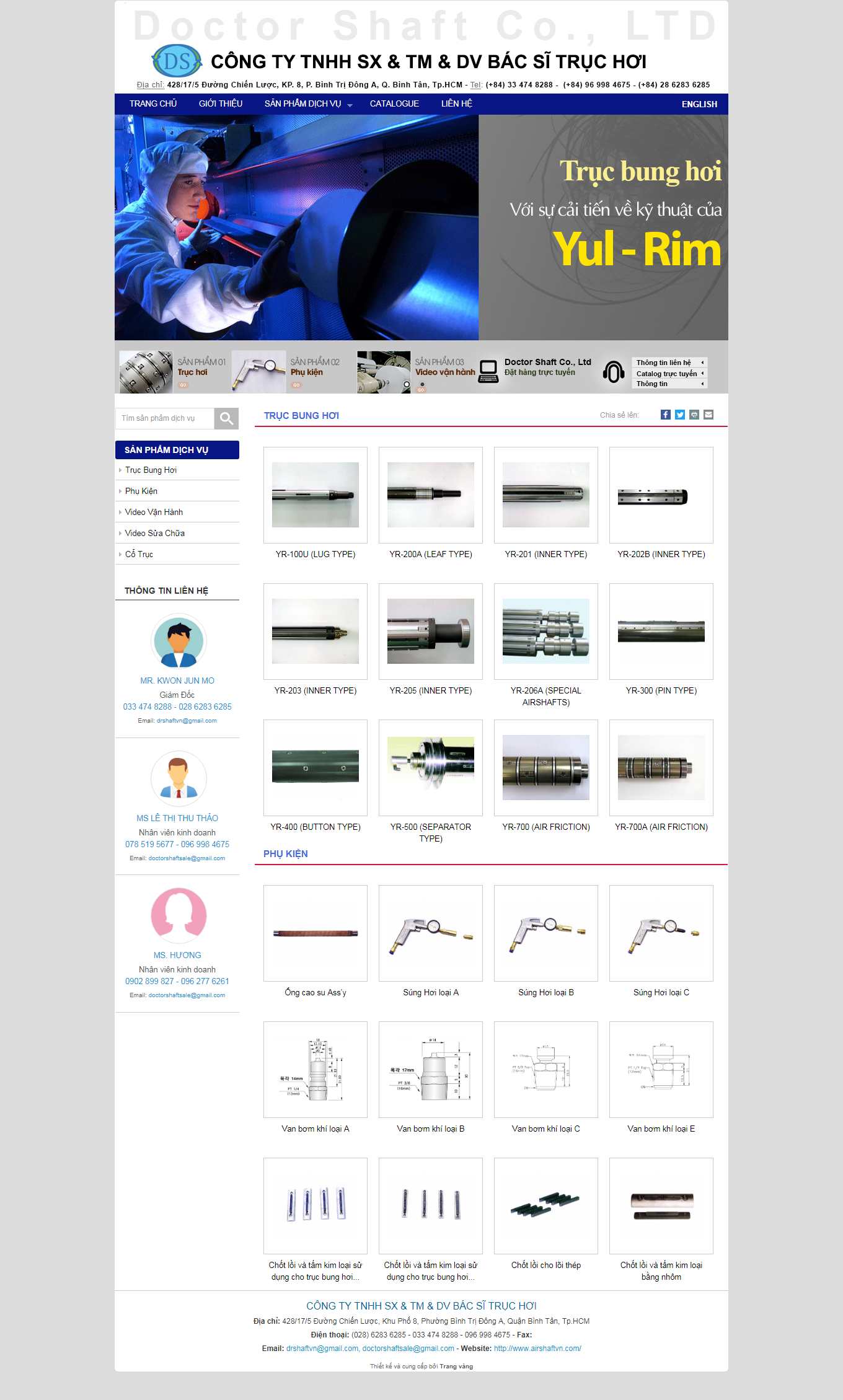 Thiết kế Web hà giang airshaftvn.com