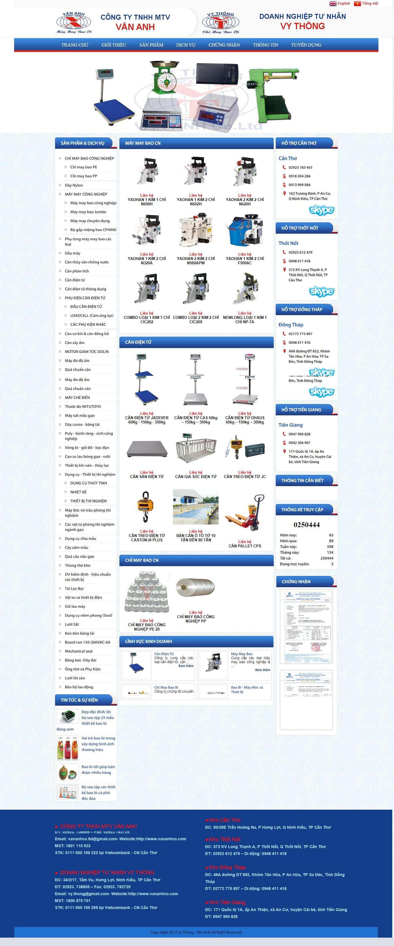 Thiết kế Web hà nam vananhco.com