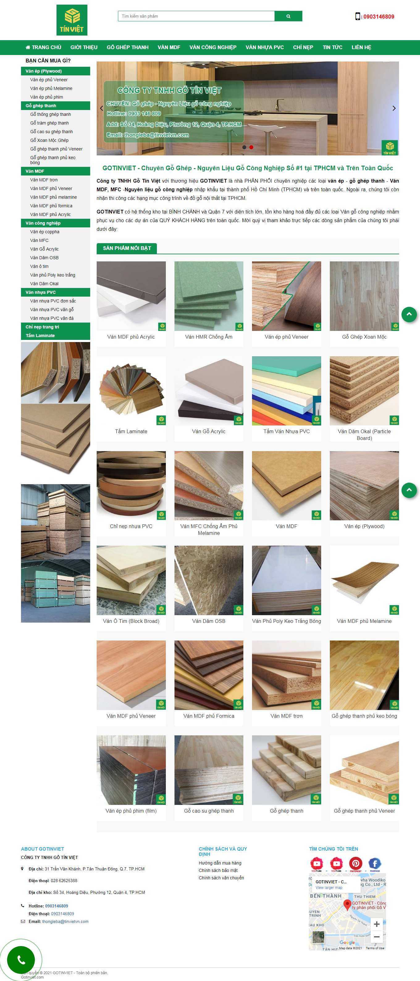 Thiết kế Web hải dương gotinviet.com