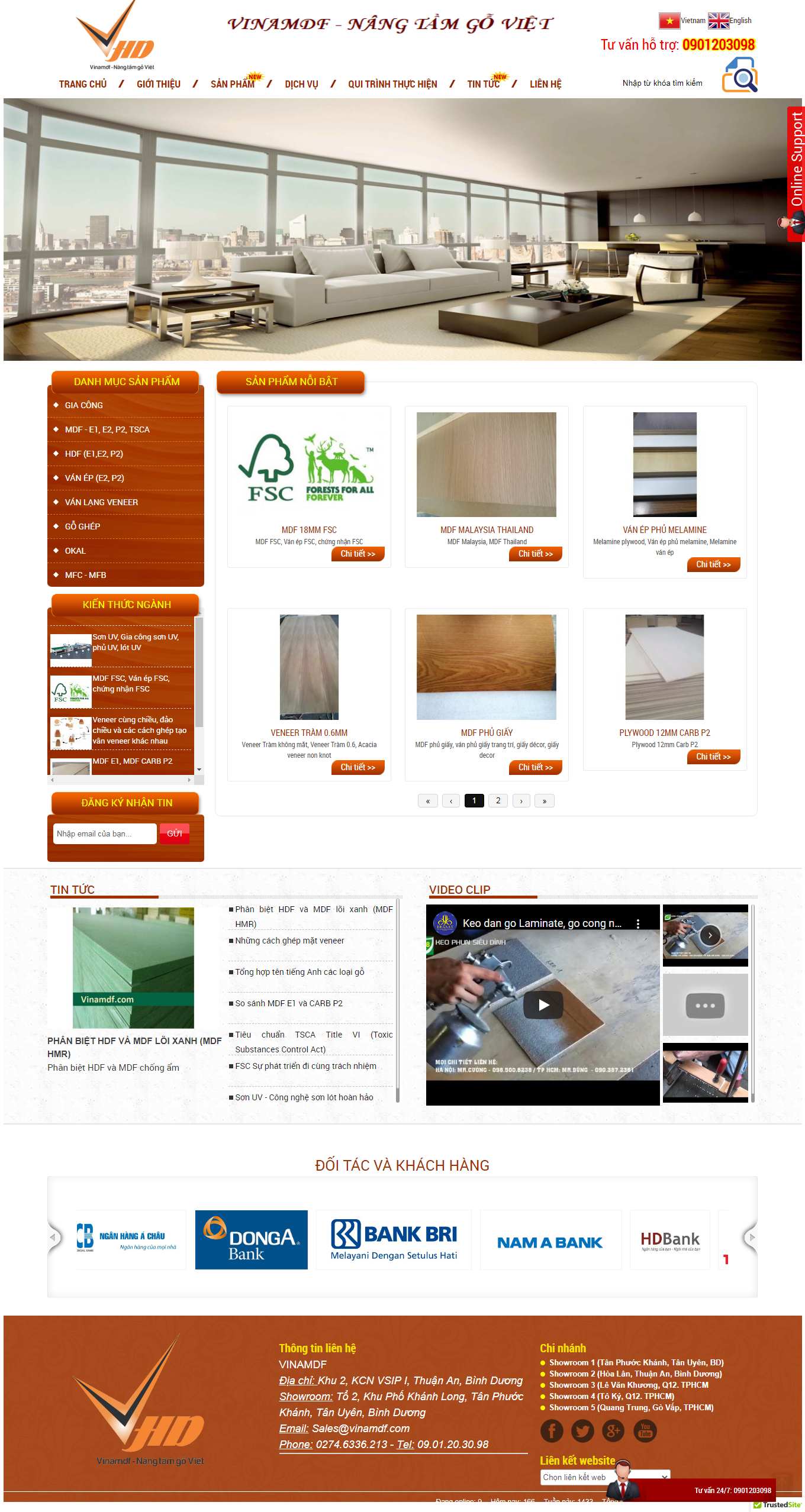 Thiết kế Web hòa bình vinamdf.com