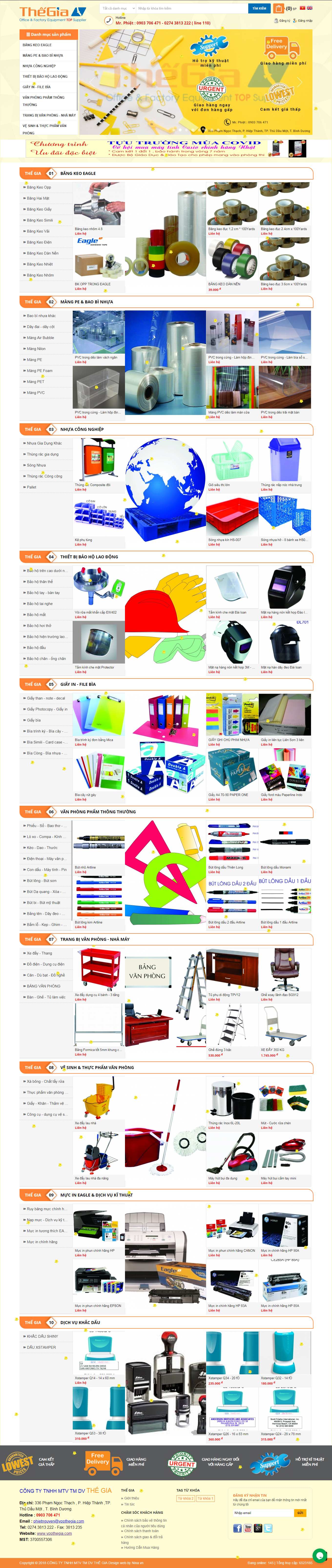 Thiết kế Web hậu giang vppthegia.com