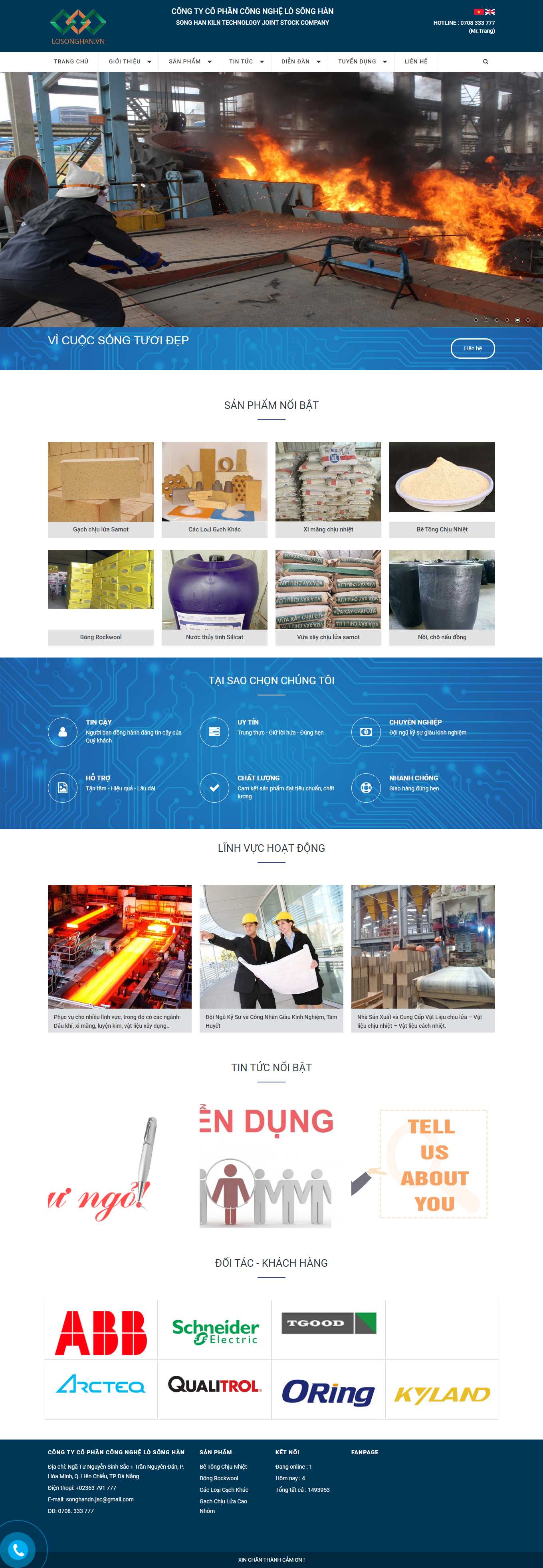 Thiết kế Web kiên giang losonghan.vn