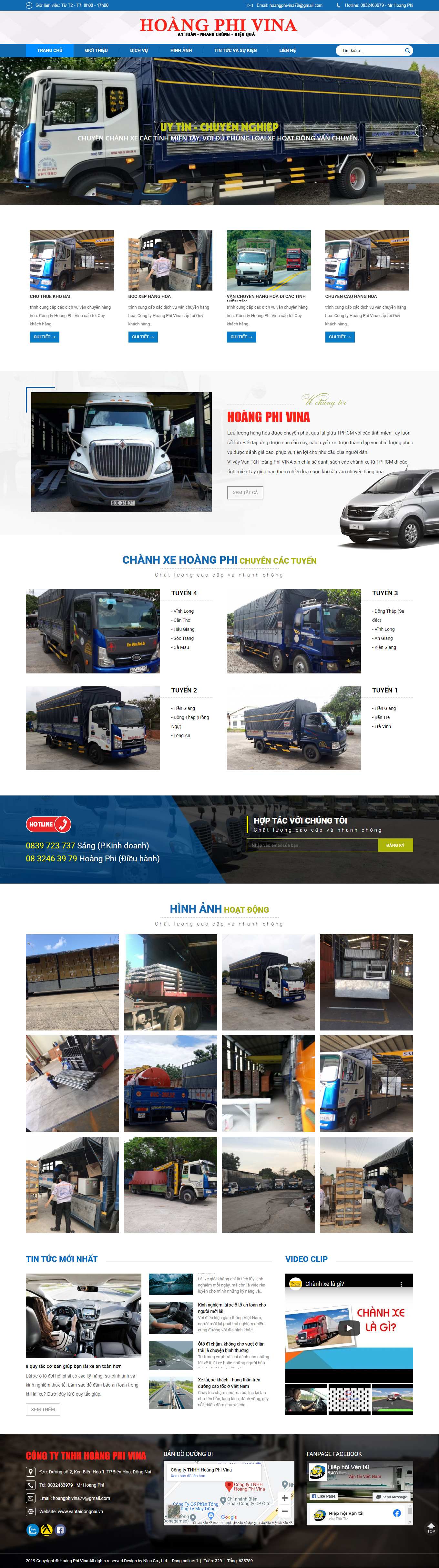 Thiết kế Web kiên giang vantaidongnai.vn