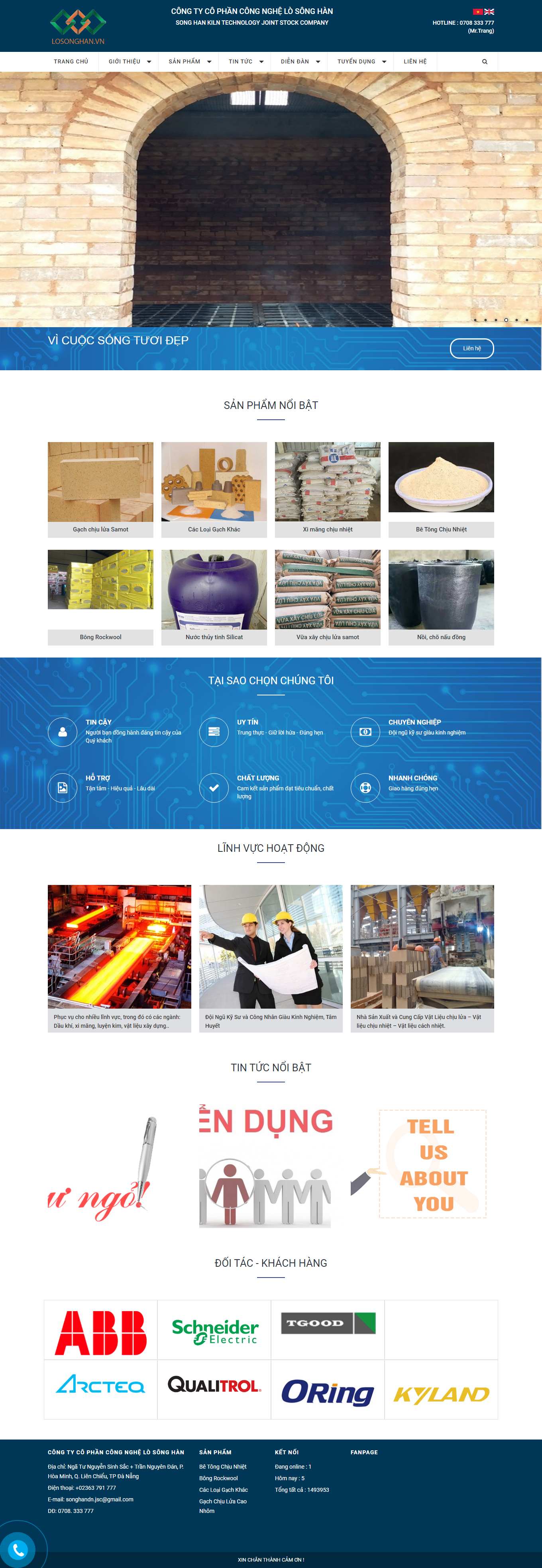 Thiết kế Web lai châu losonghan.vn