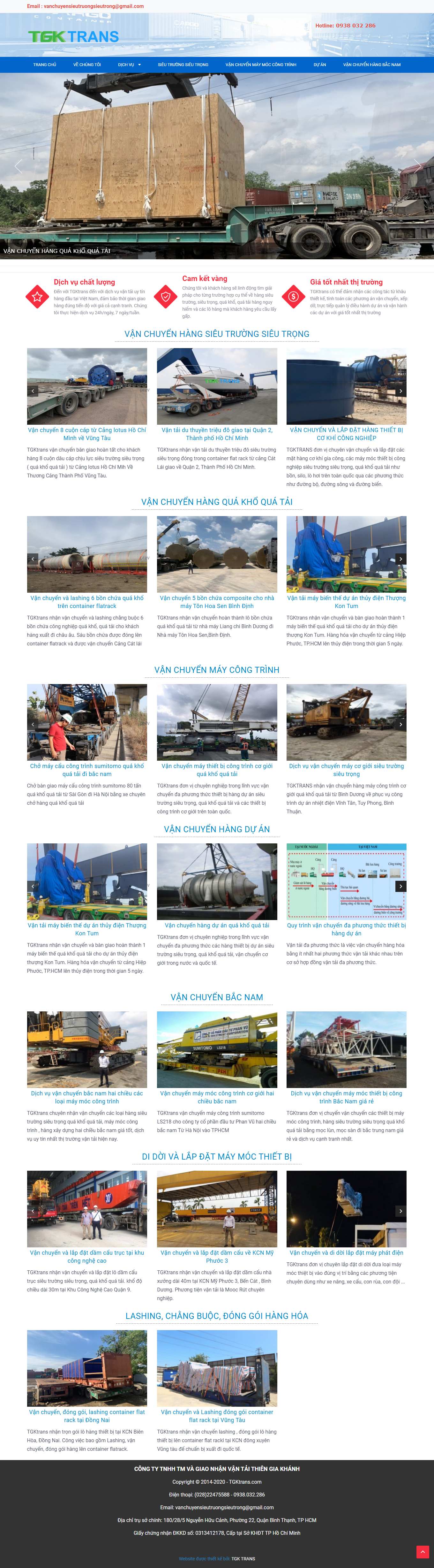 Thiết kế Web lào cai tgktrans.com