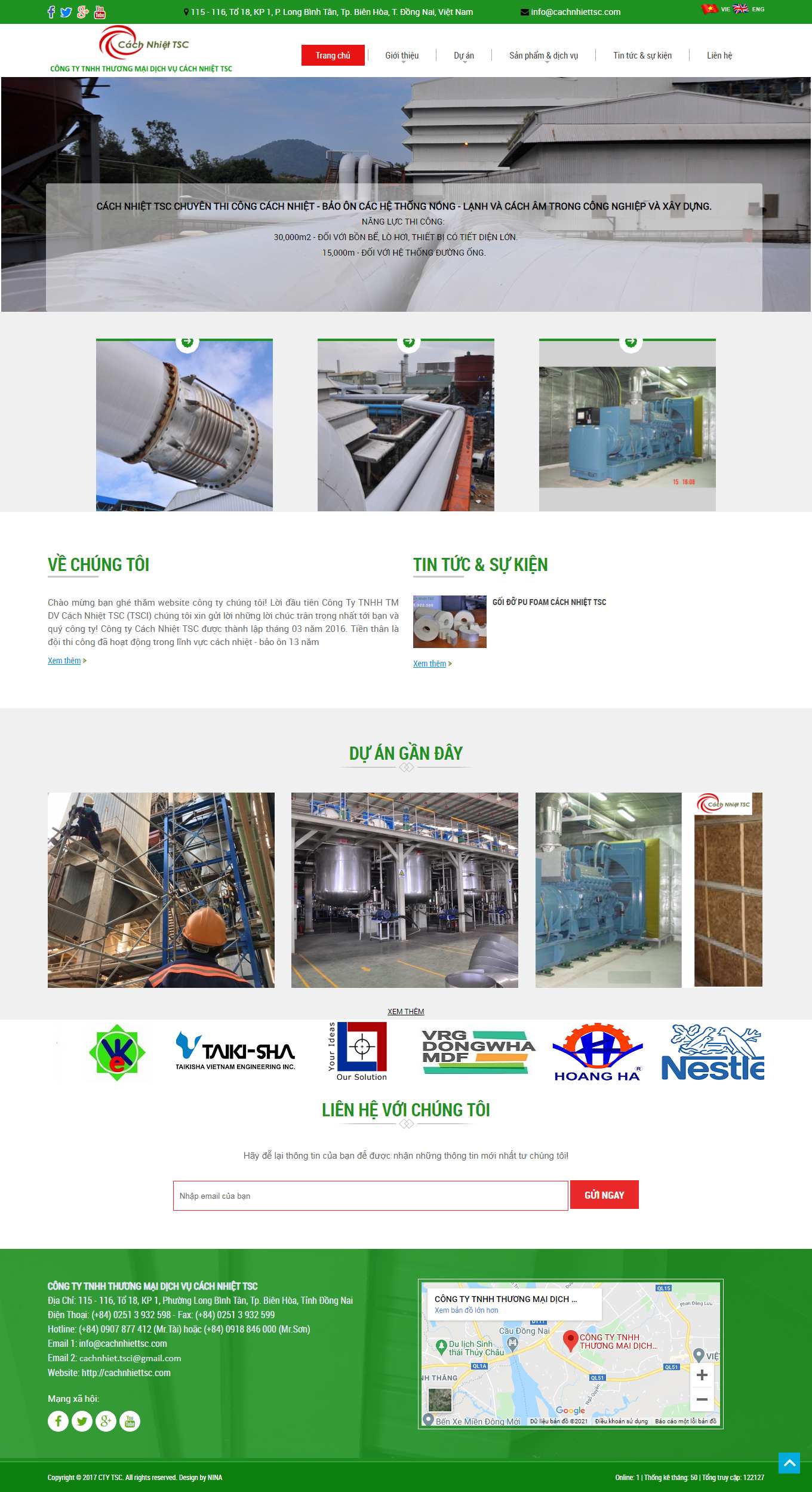 Thiết kế Web lào cai cachnhiettsc.com