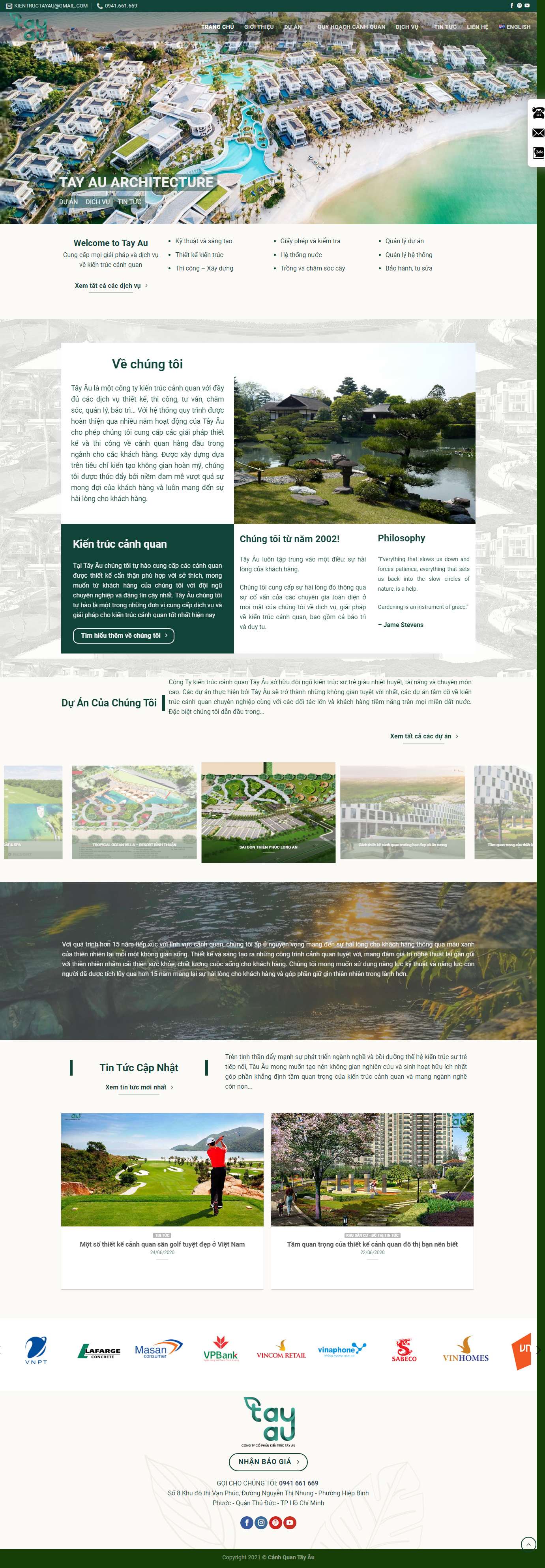 Thiết kế Web long an kientructayau.com