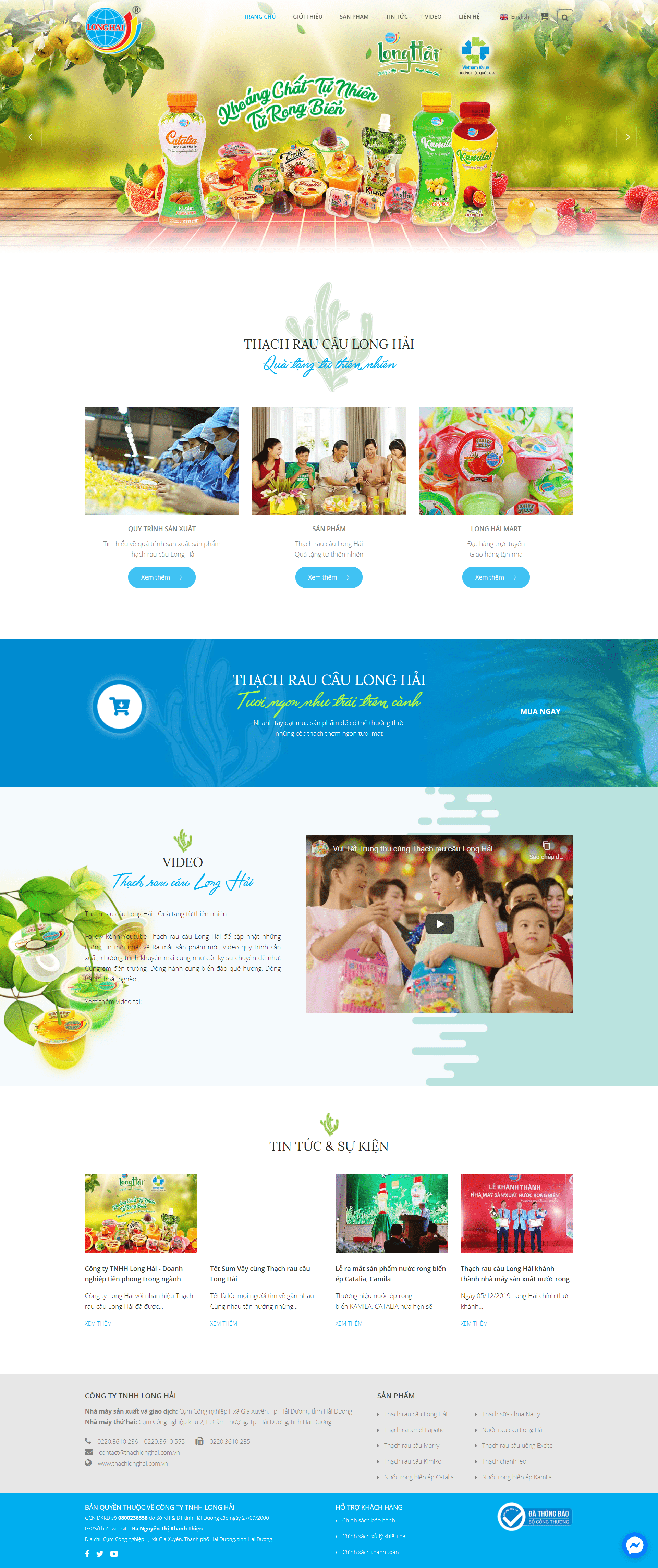 Thiết kế Web long an thachlonghai.com.vn