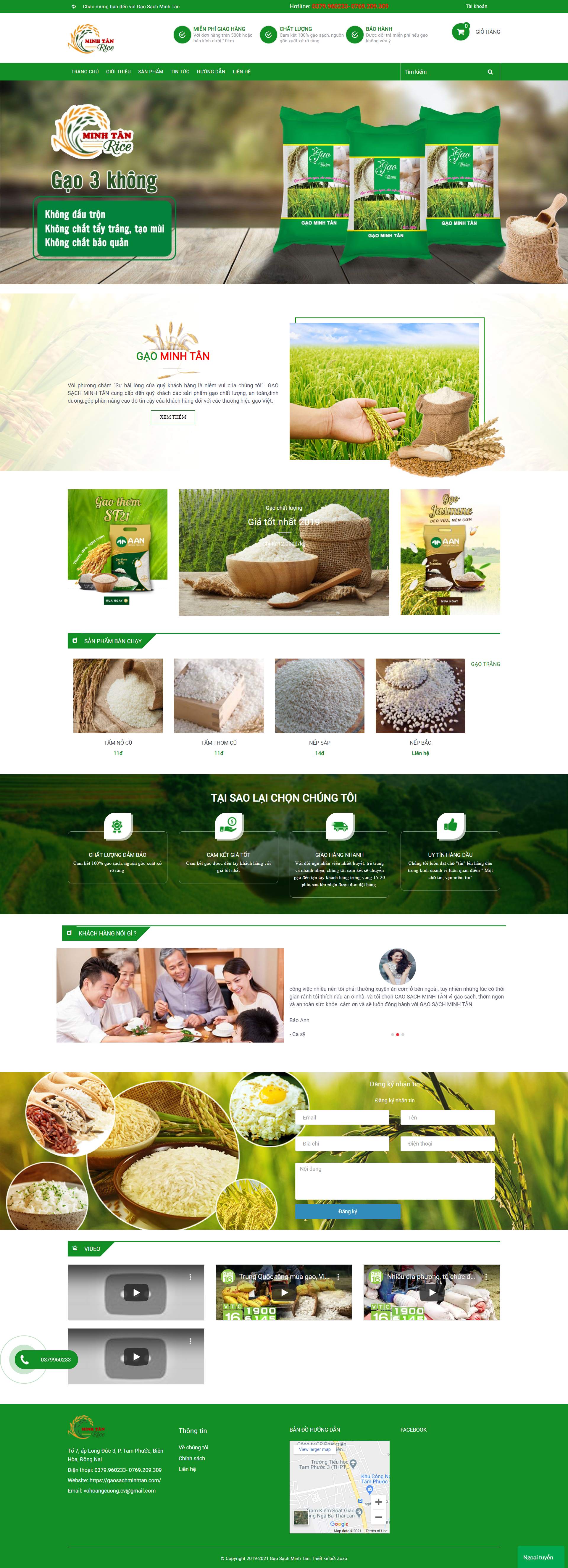 Thiết kế Web nam Định gaosachminhtan.com